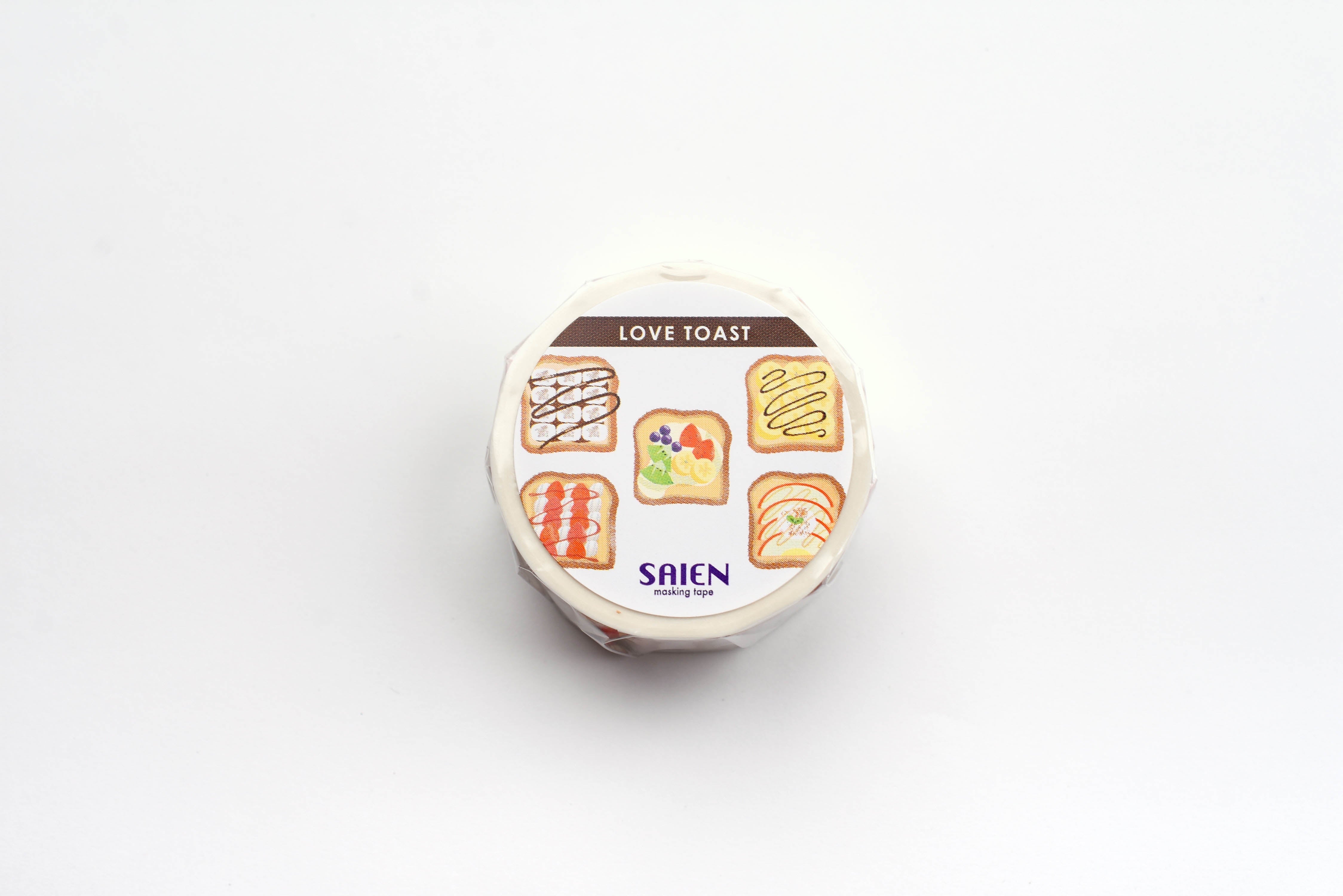 Saien Love Toast Washi Tape - Sweets