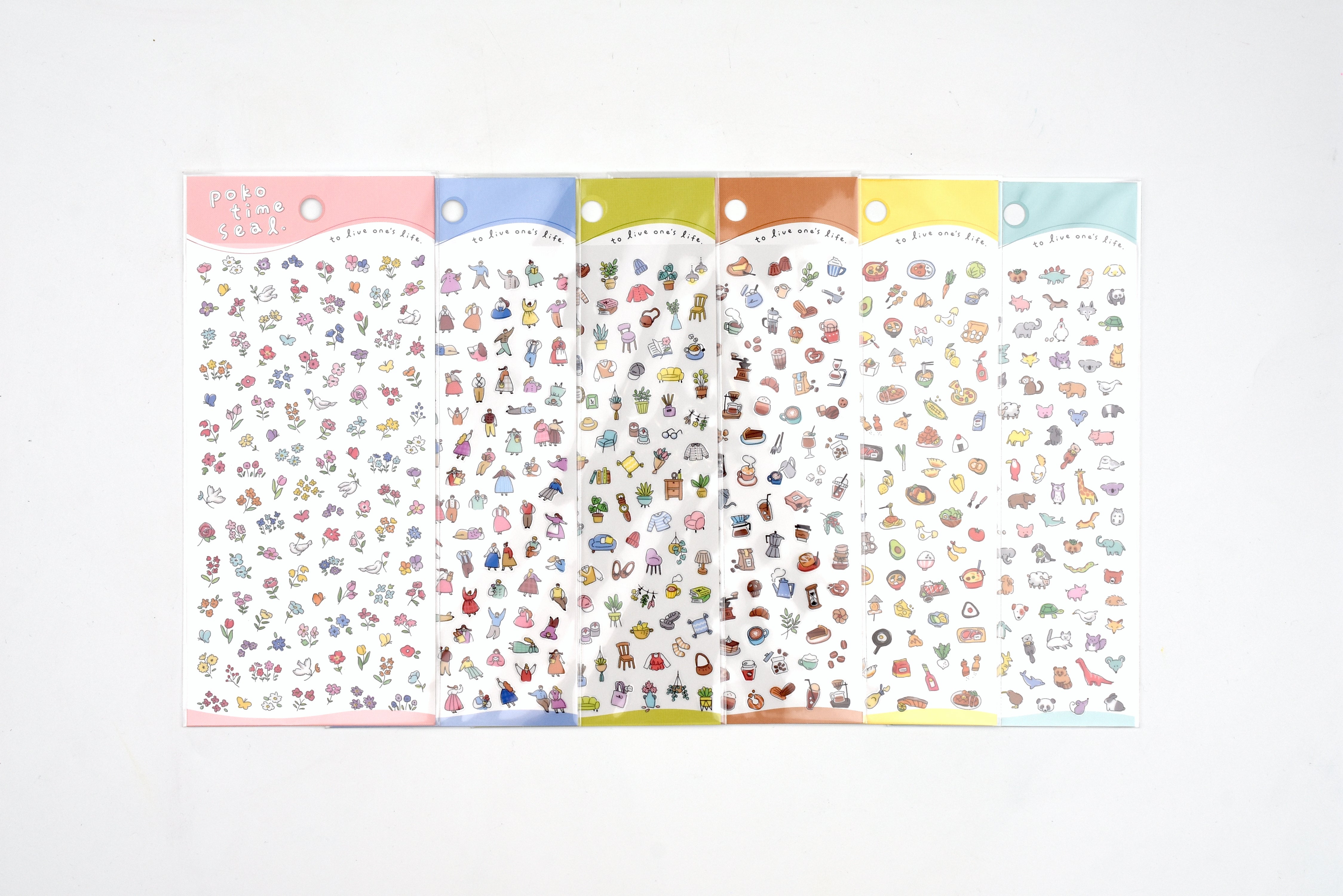 Mind Wave Sticker Sheet - Poko Time Seal