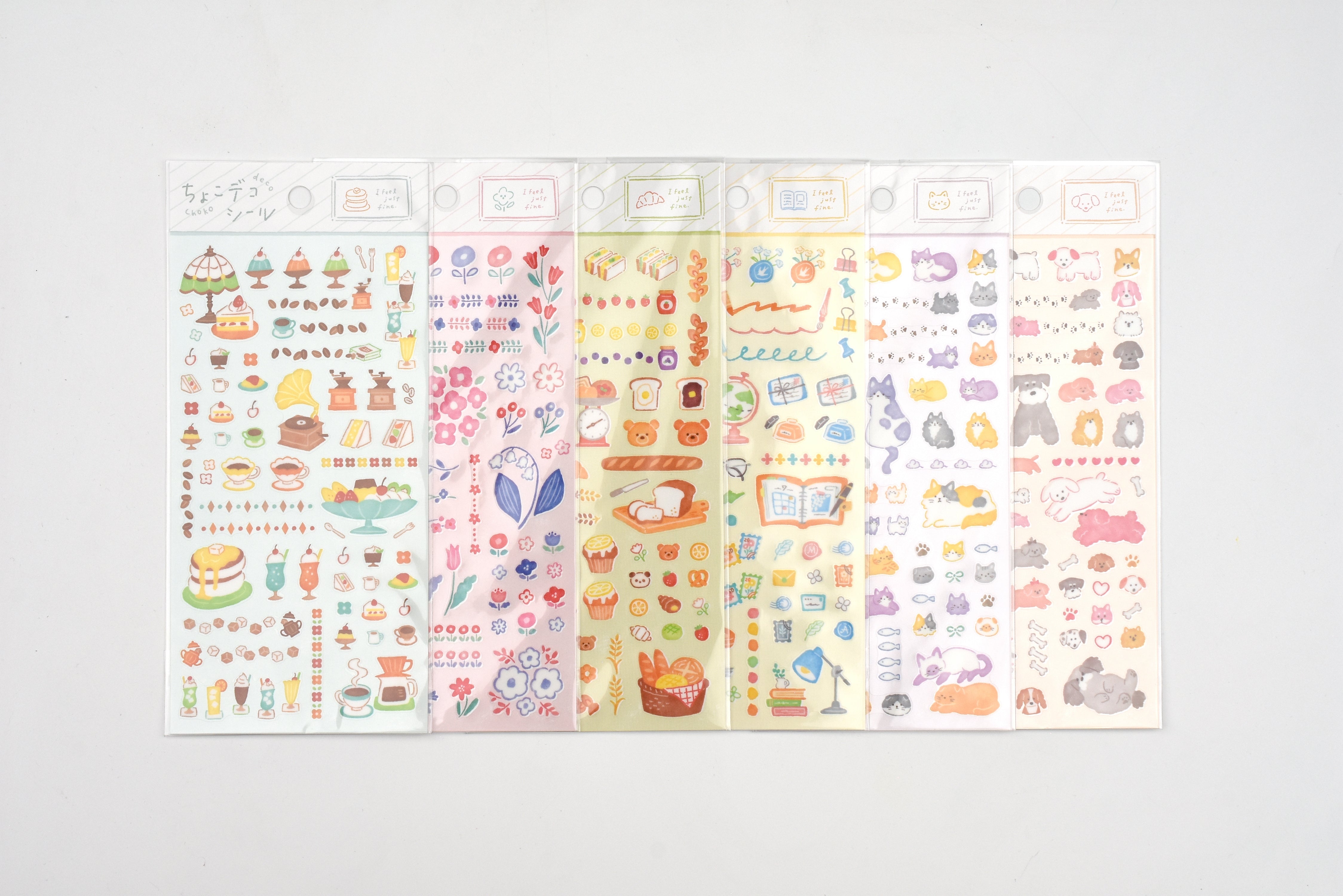 Mind Wave Sticker Sheet - Choco Deco