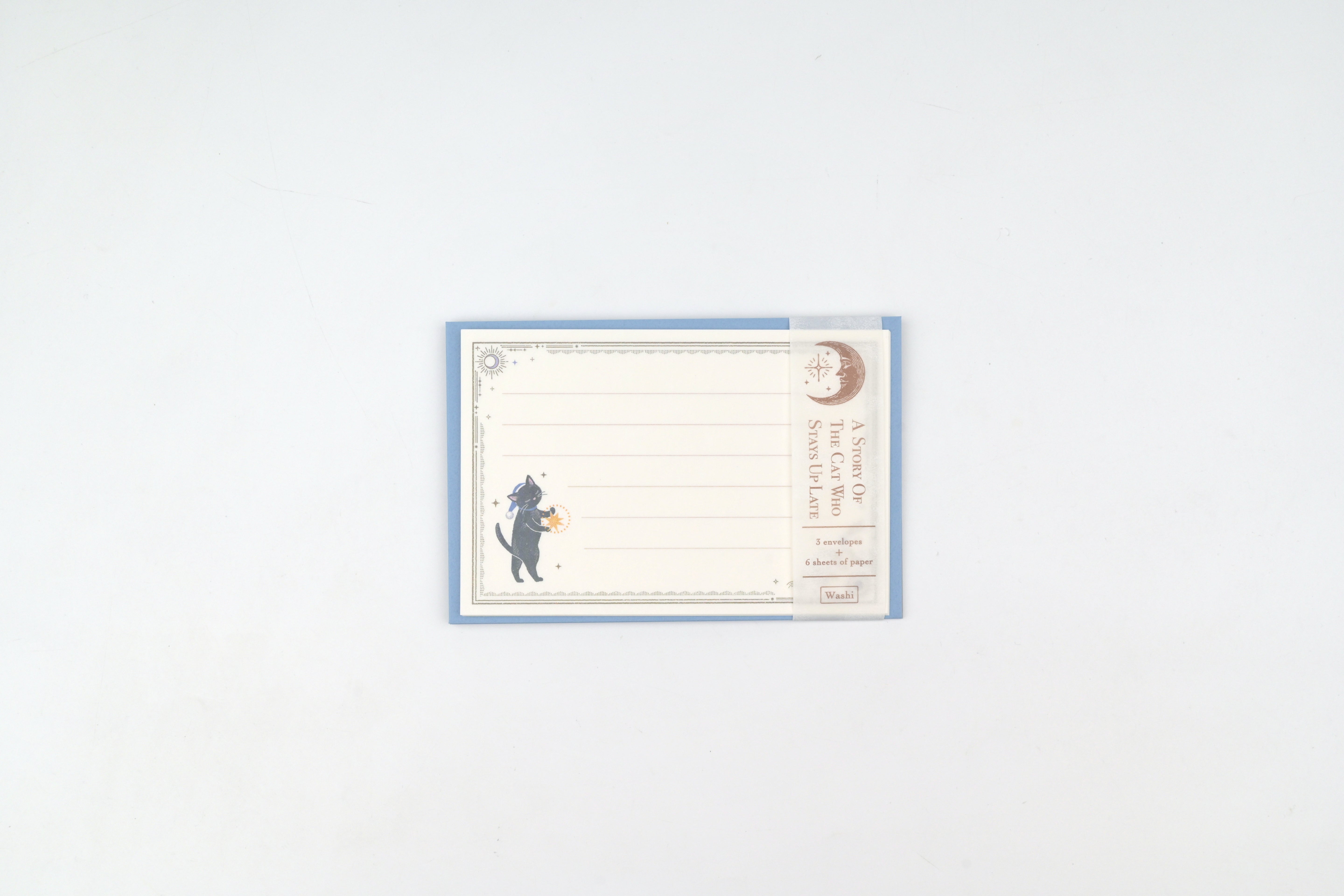 NB Letter Set - Ressa - The Cat Who Stays Up Late