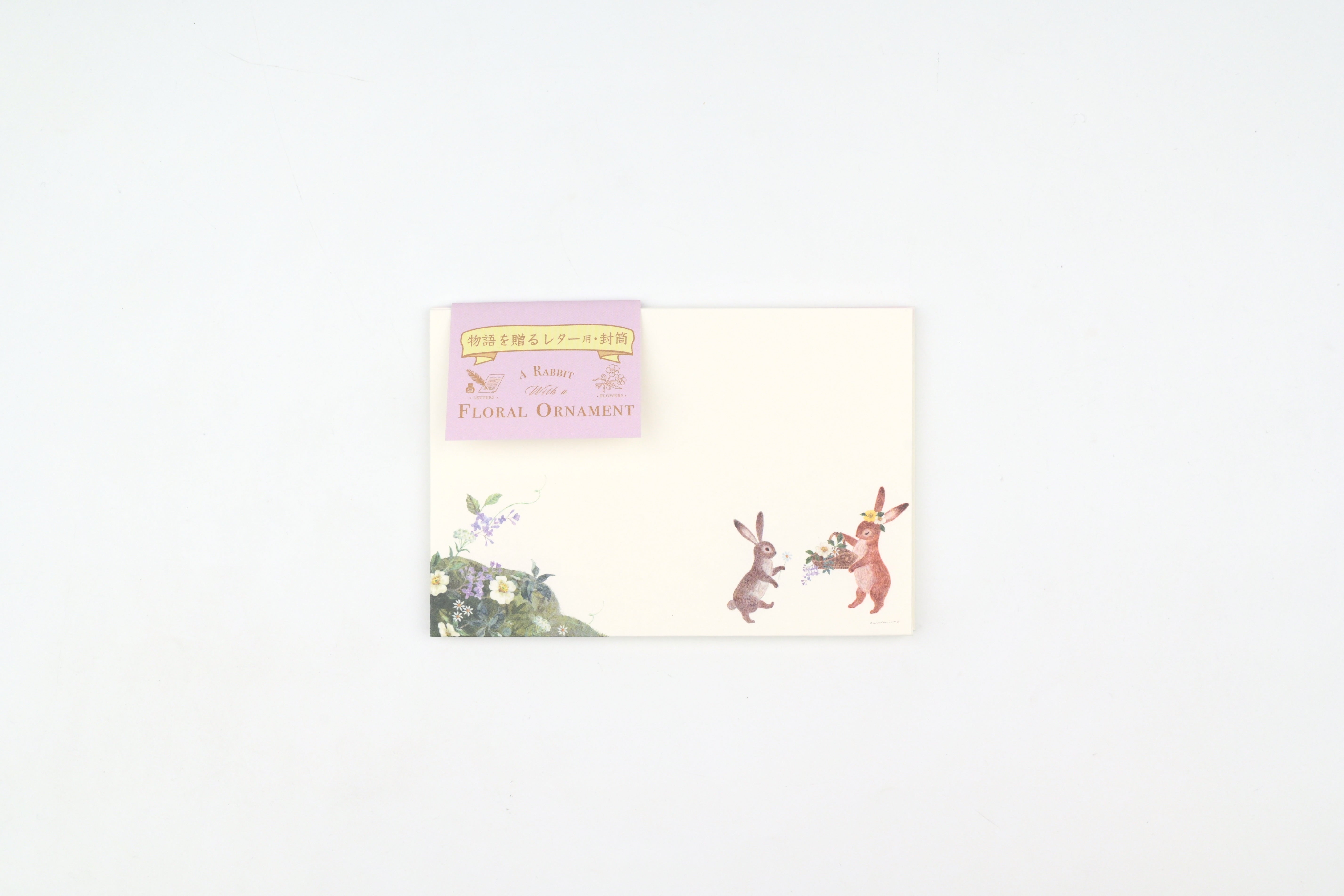 NB Envelopes - Ressa - A Rabbit with a Floral Ornament