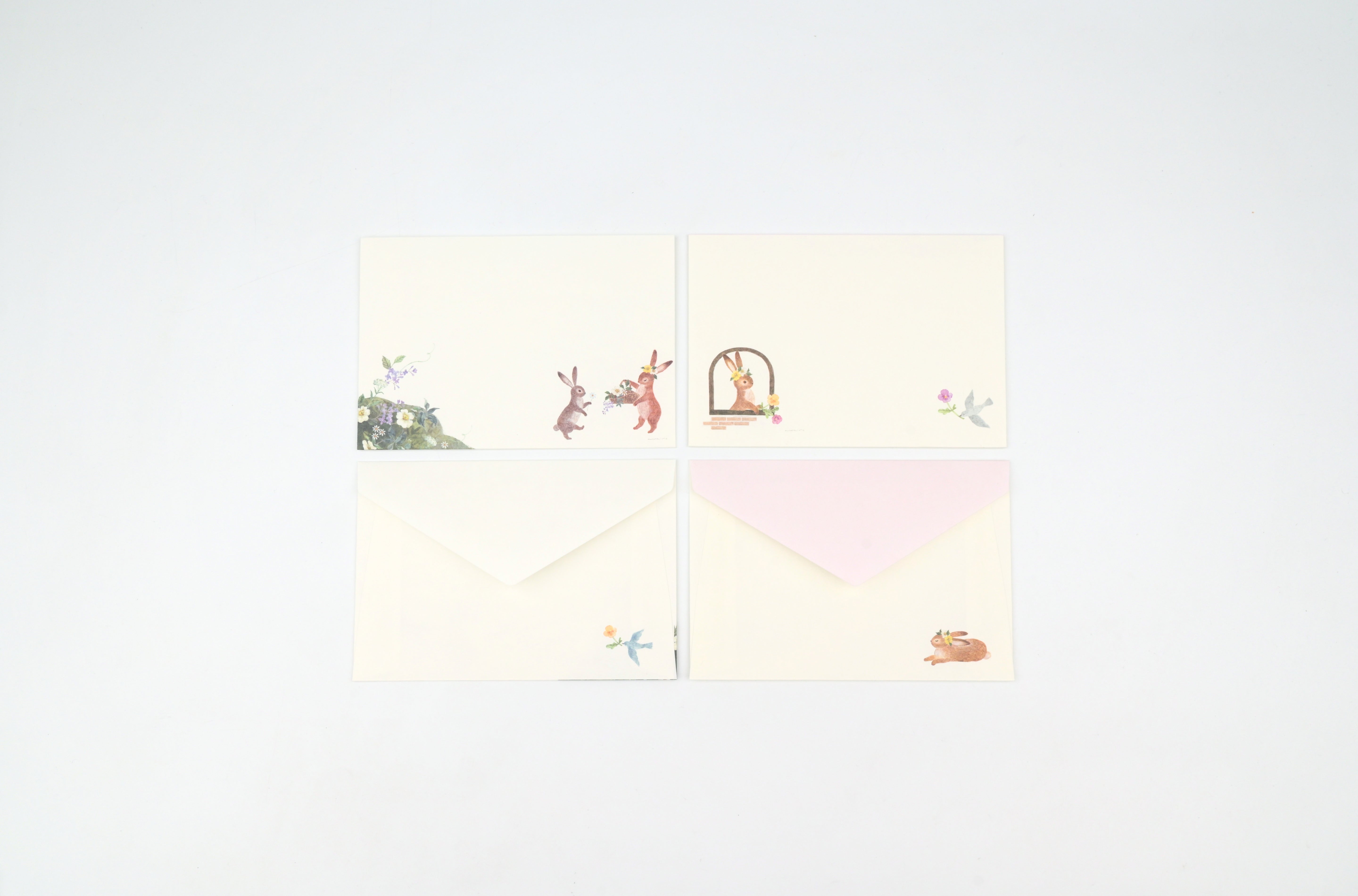 NB Envelopes - Ressa - A Rabbit with a Floral Ornament