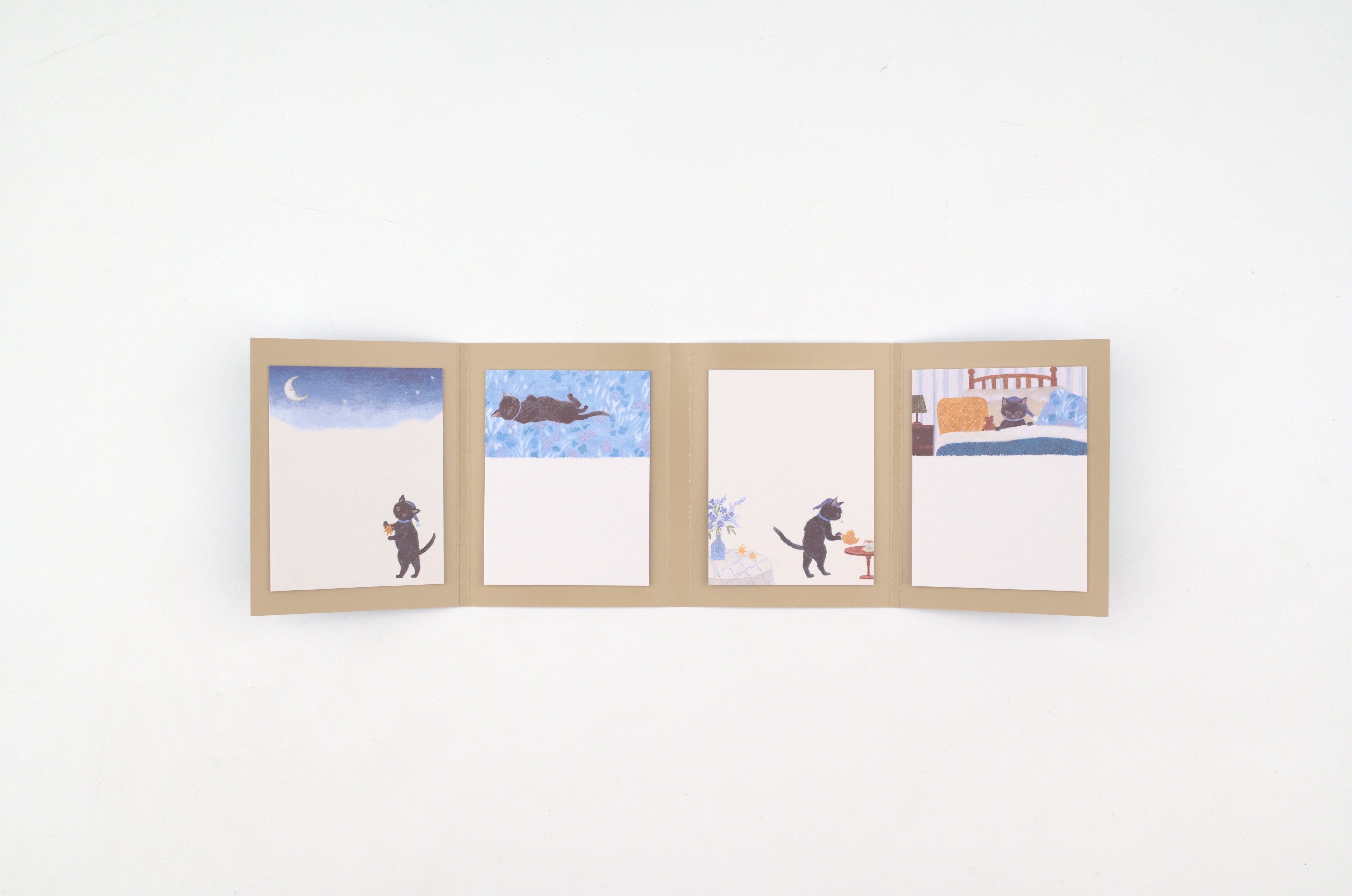 NB Sticky Notes - Ressa - The Cat Who Stays Up Late