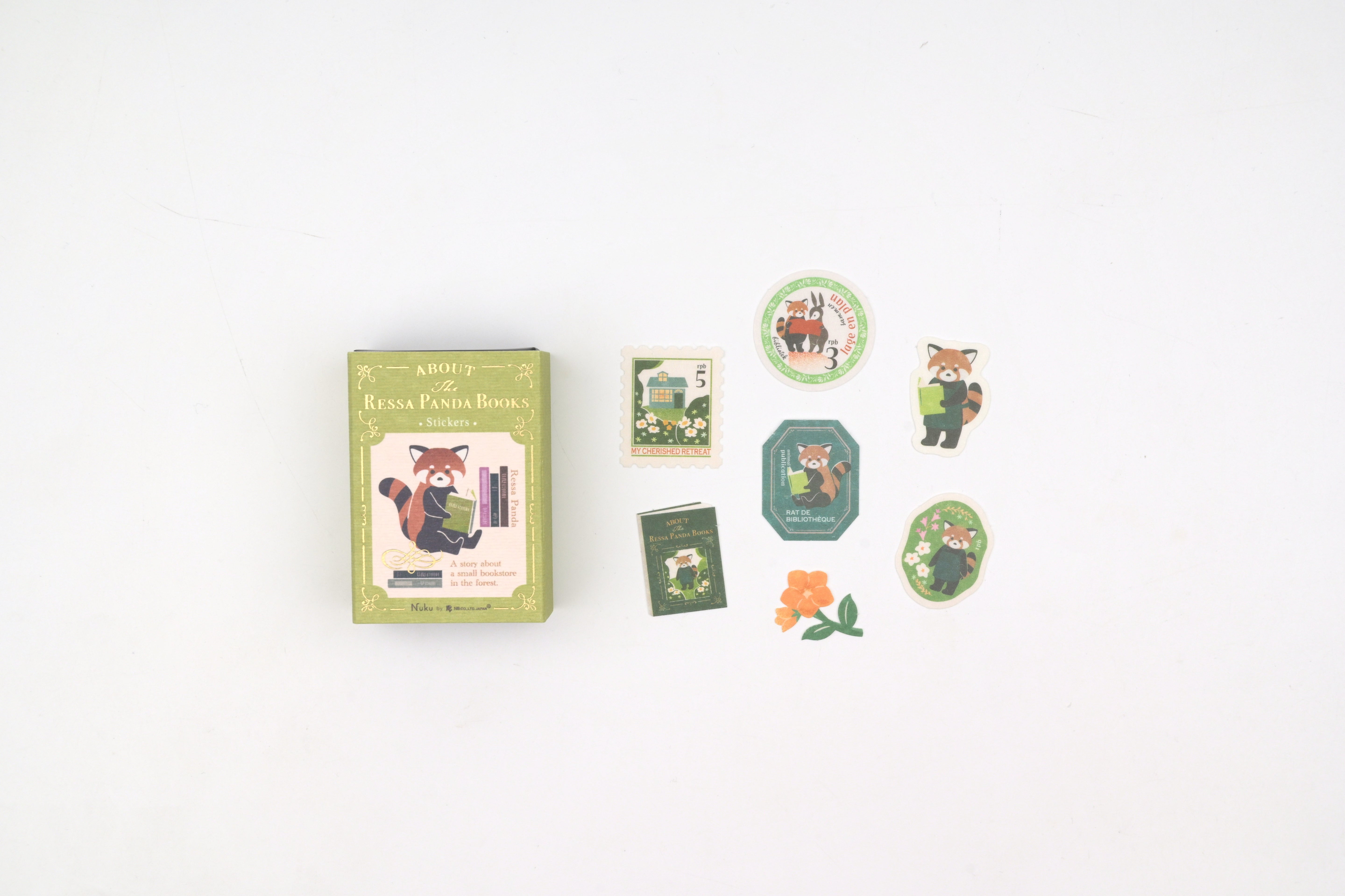 NB Flake Stickers - Ressa - Ressa Panda Books