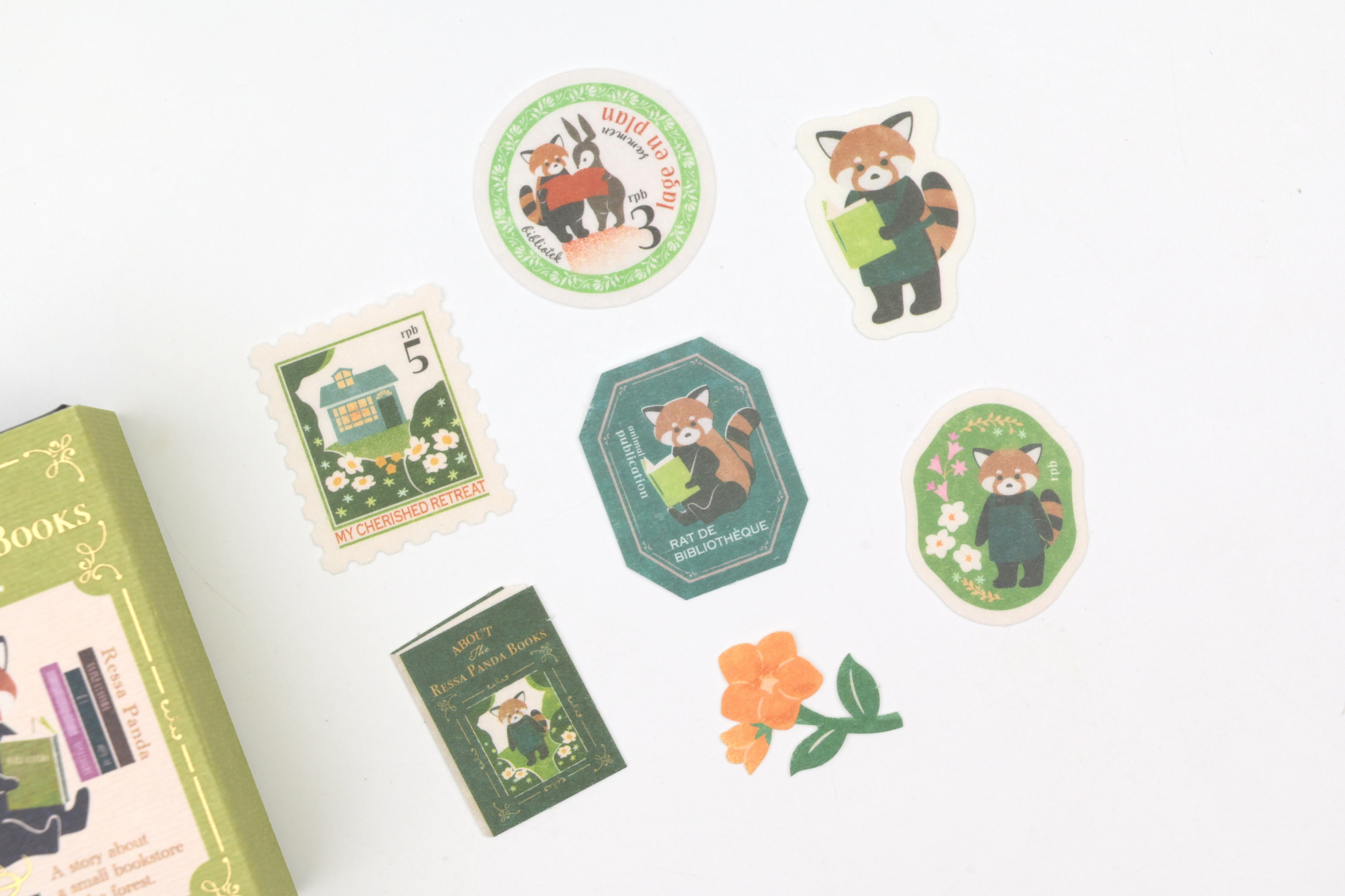 NB Flake Stickers - Ressa - Ressa Panda Books