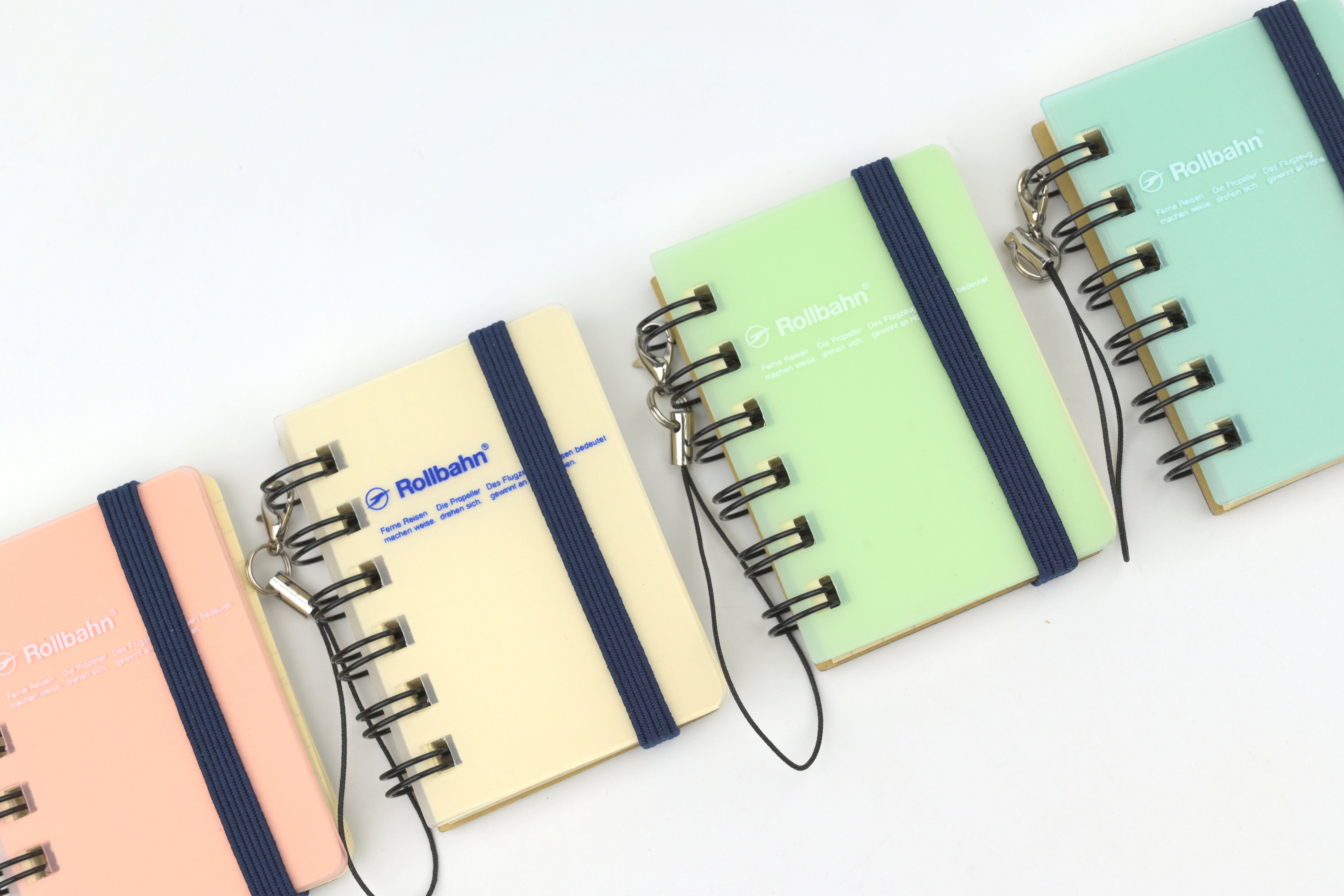 Delfonics Rollbahn Spiral Notebook - Pocket Memo - Micro - Clear
