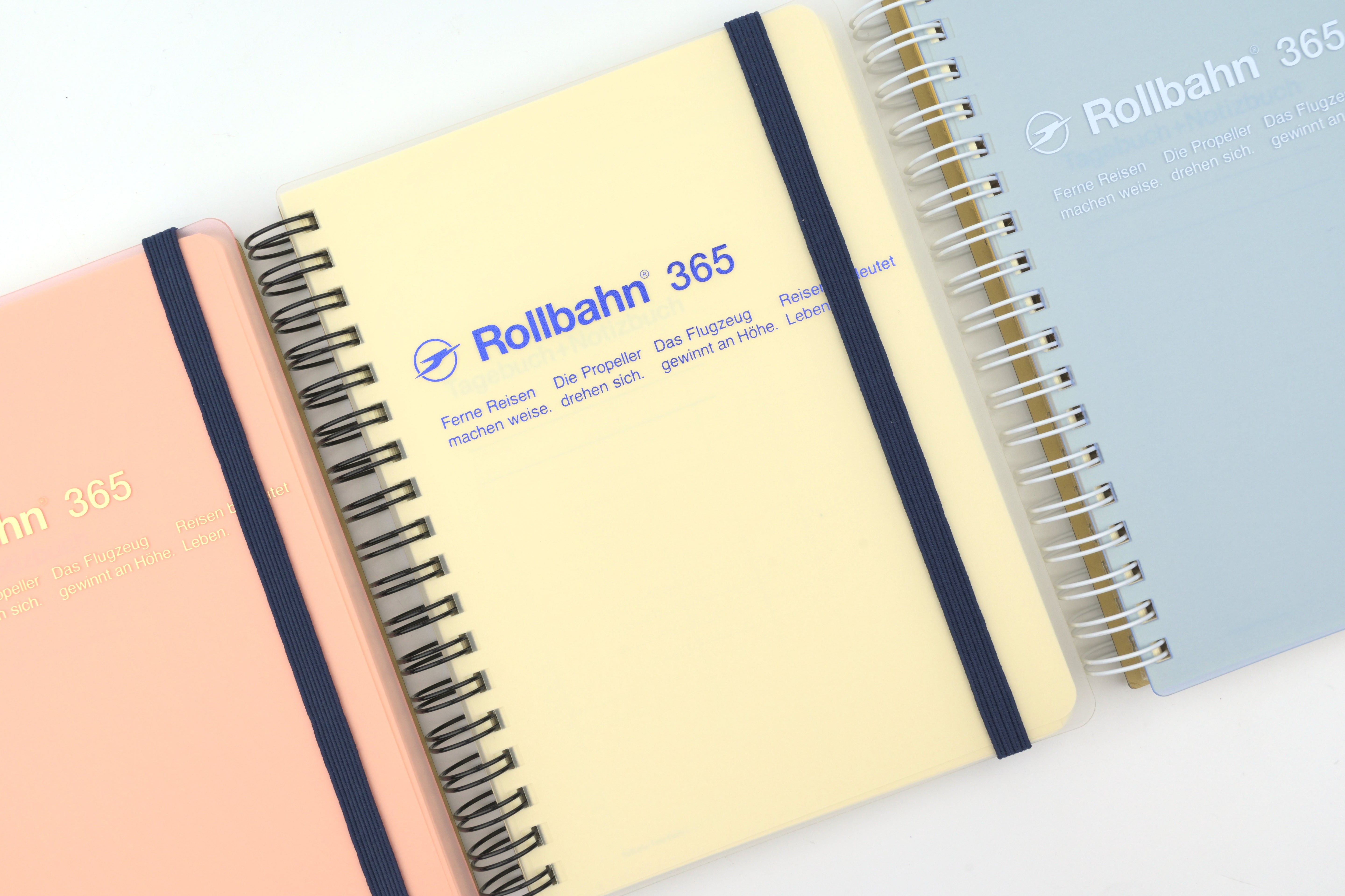 Delfonics Rollbahn Spiral Notebook - Free Diary - Clear