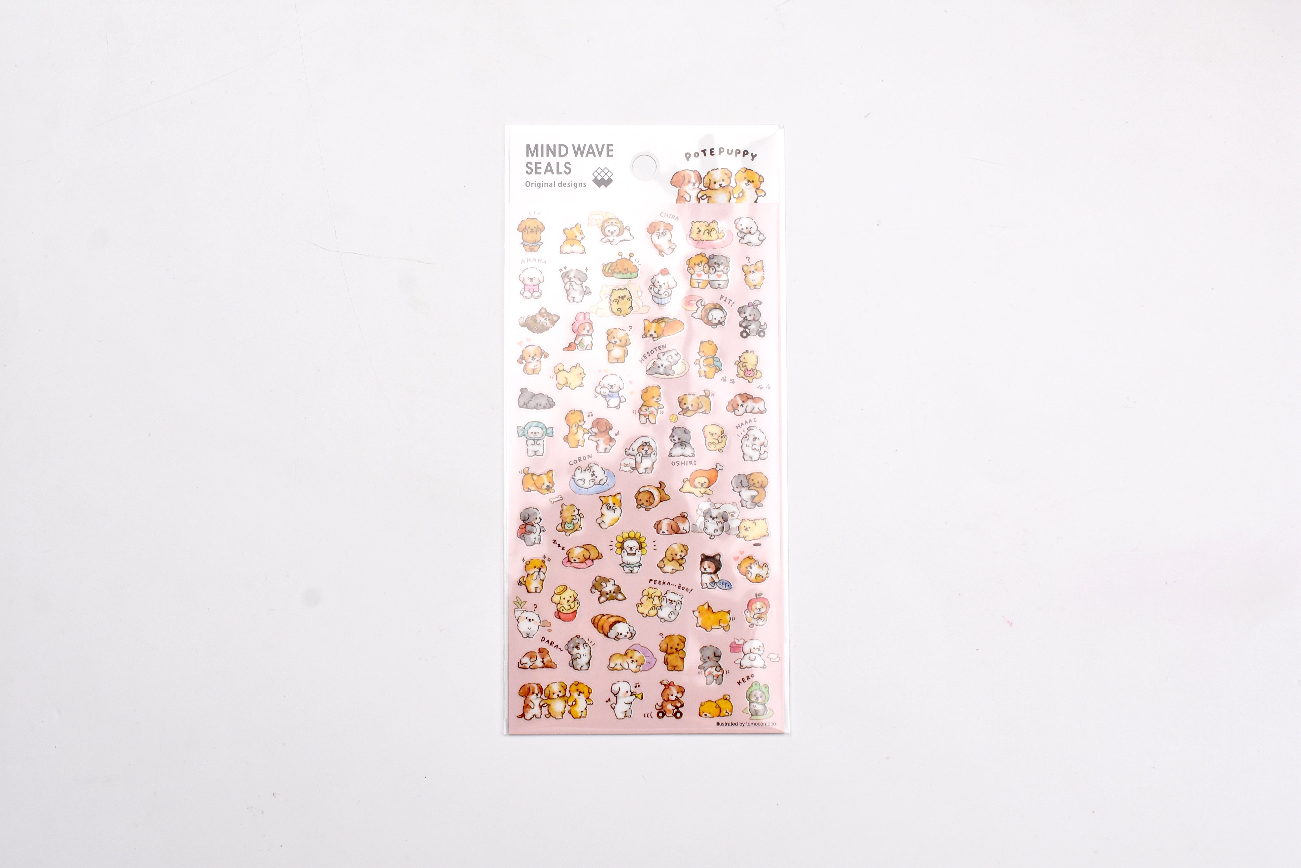 Mind Wave - Seal Stickers - Potepuppy