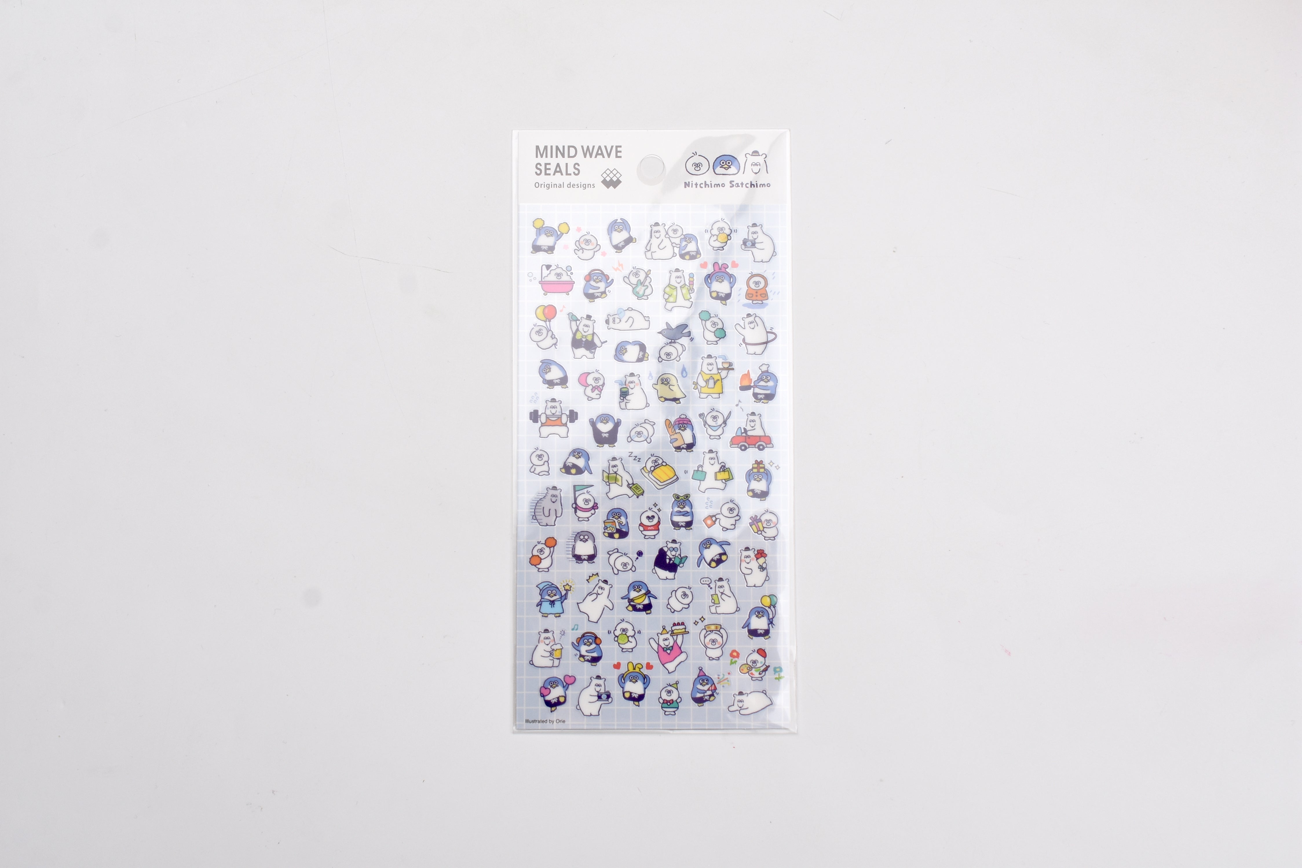 Mind Wave - Seal Stickers - Nitchmo satchmo