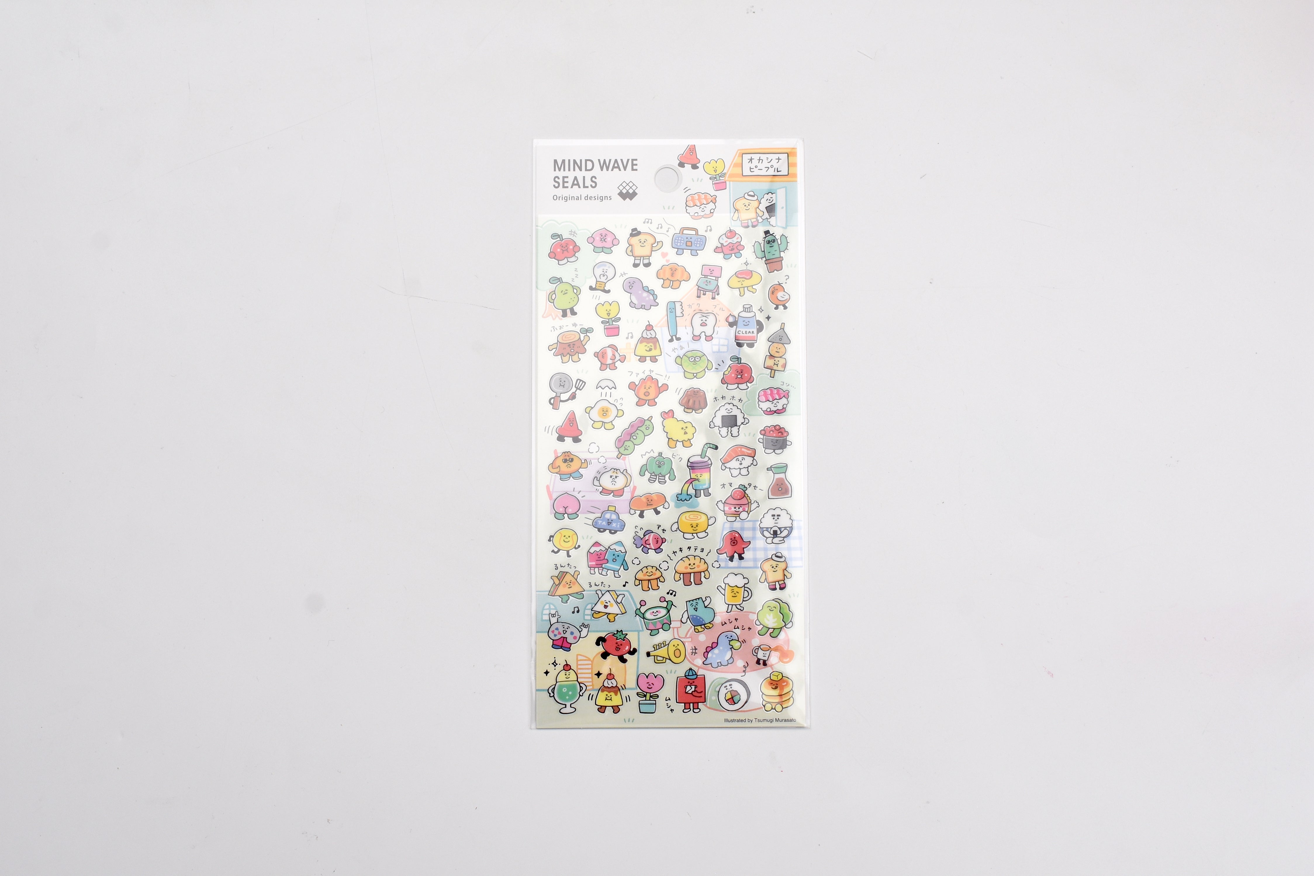 Mind Wave - Seal Stickers - Okashina People