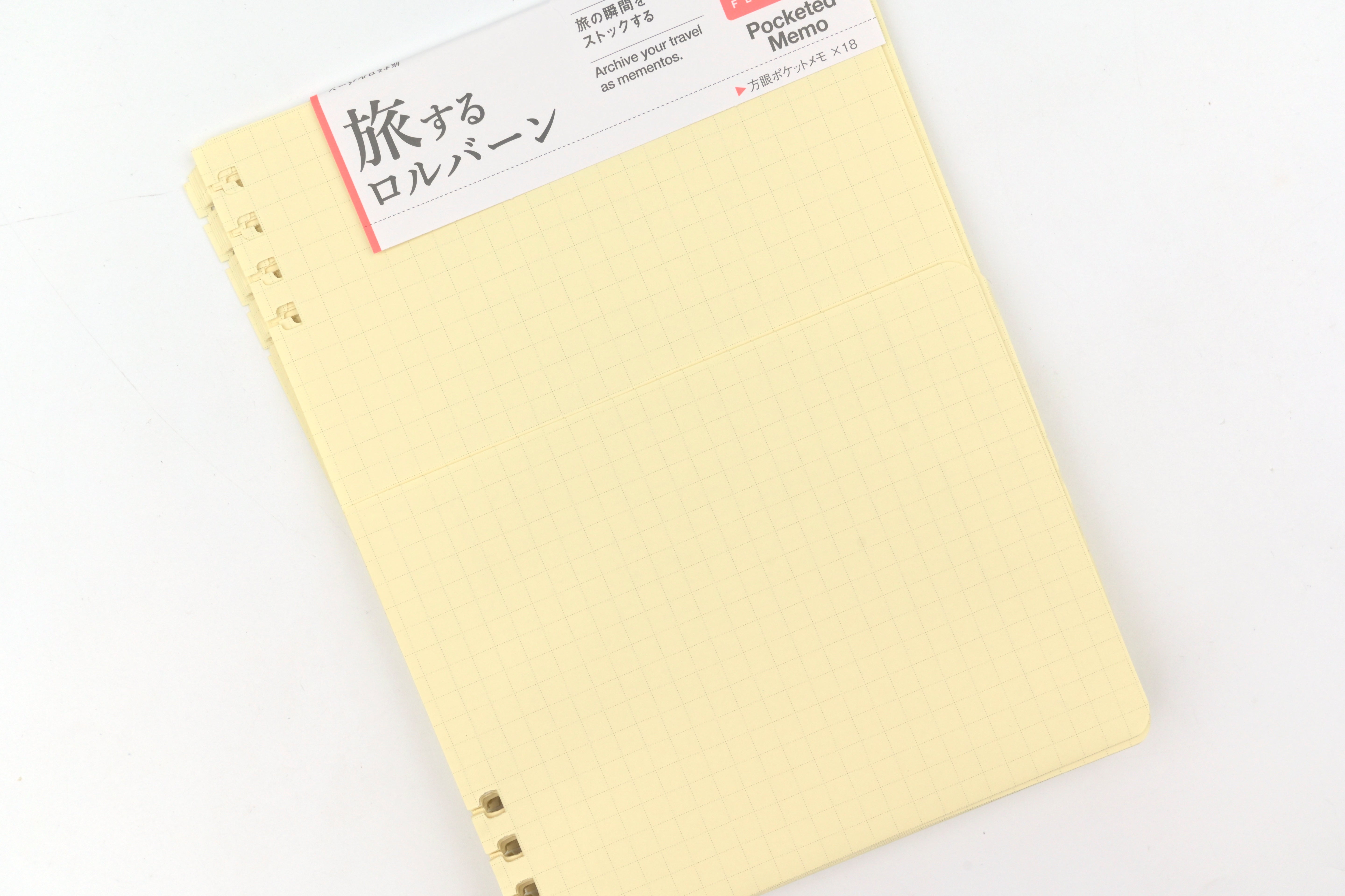 Rollbahn Flexible Refill - Traveling - Grid Pocket - Large