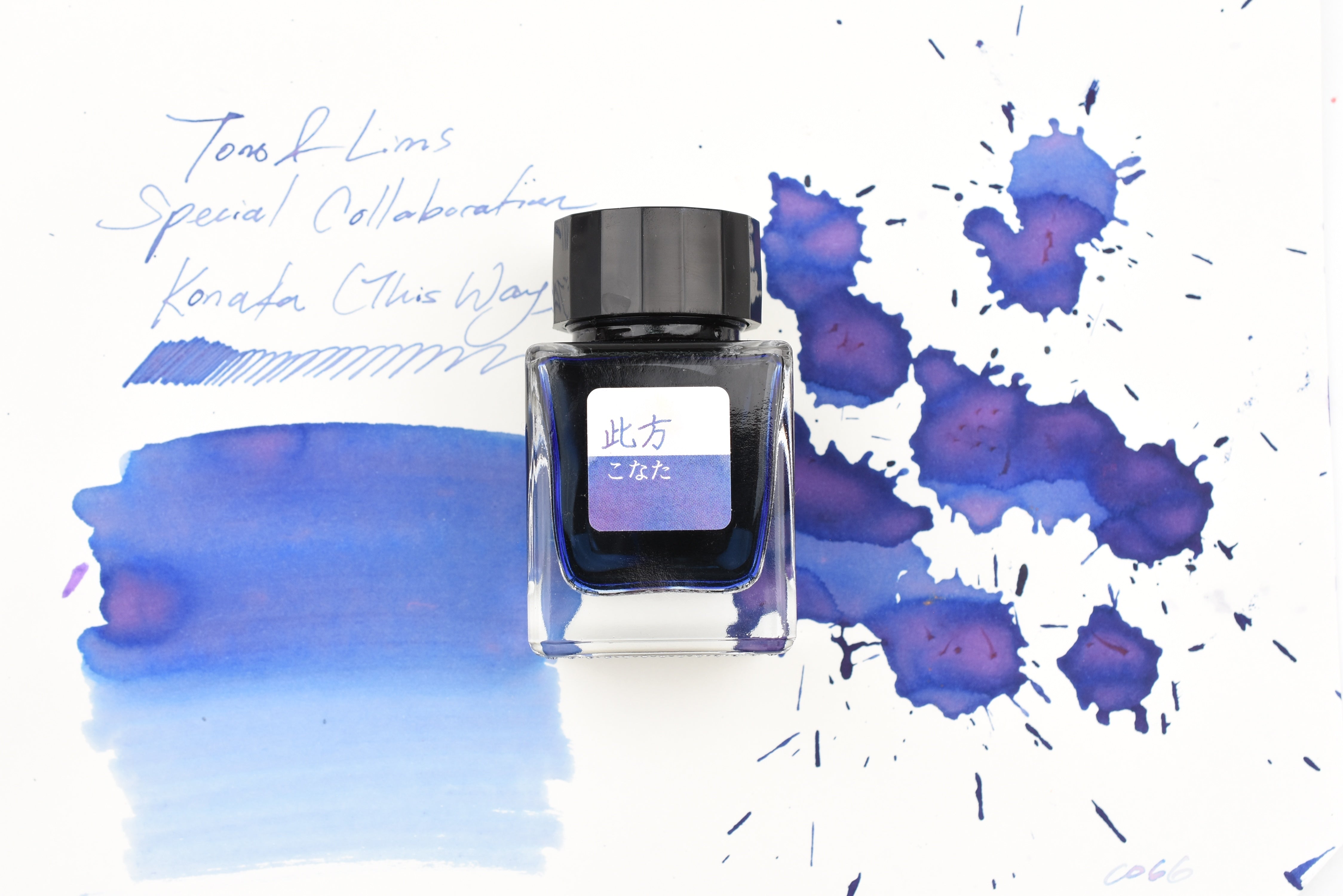 Tono & Lims Glass Pen Ink Bottle - Special Collaboration - 此方 Konata (This Way) - 30ml
