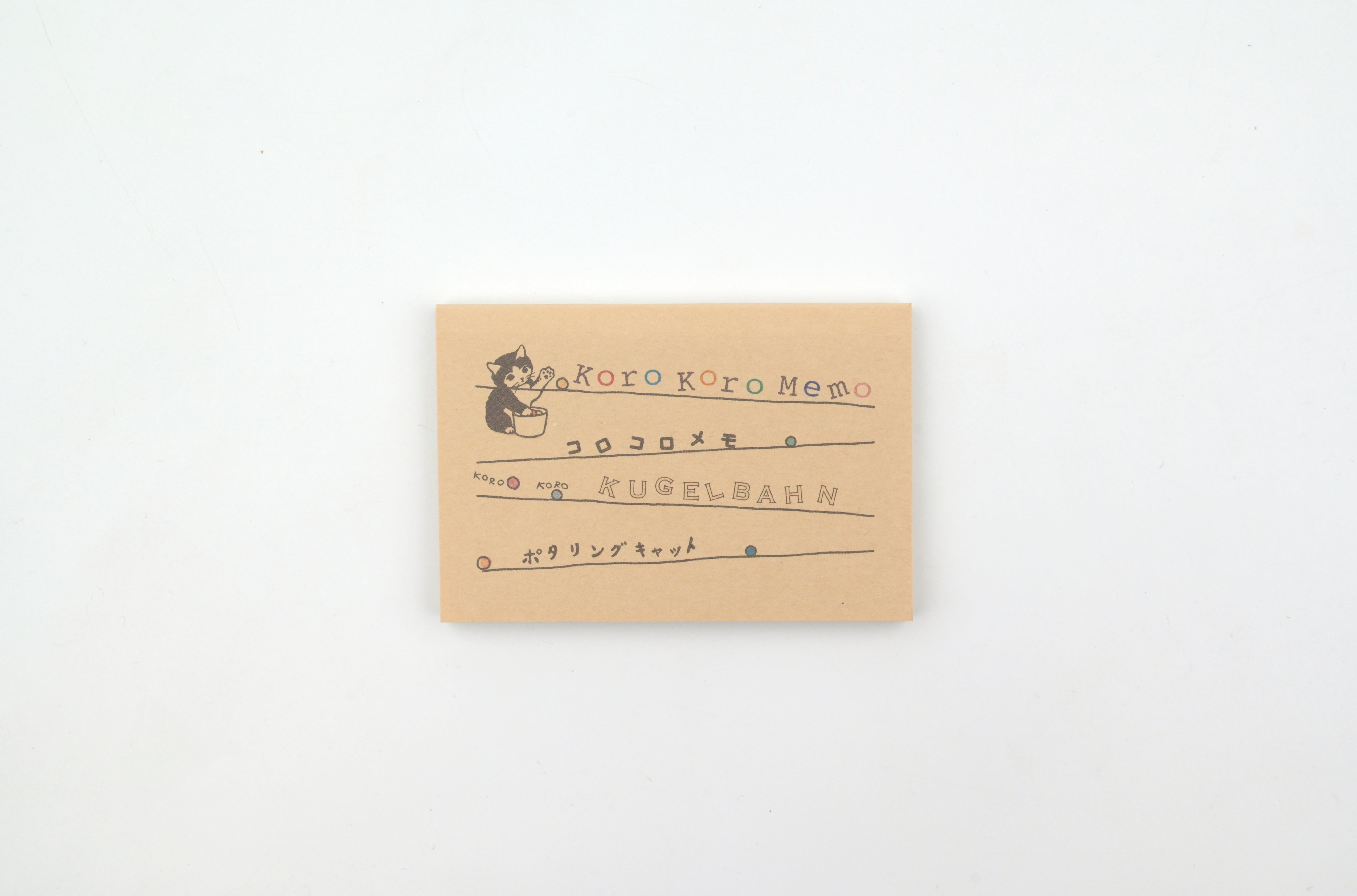 Pottering Cat Notepad - Koro Koro