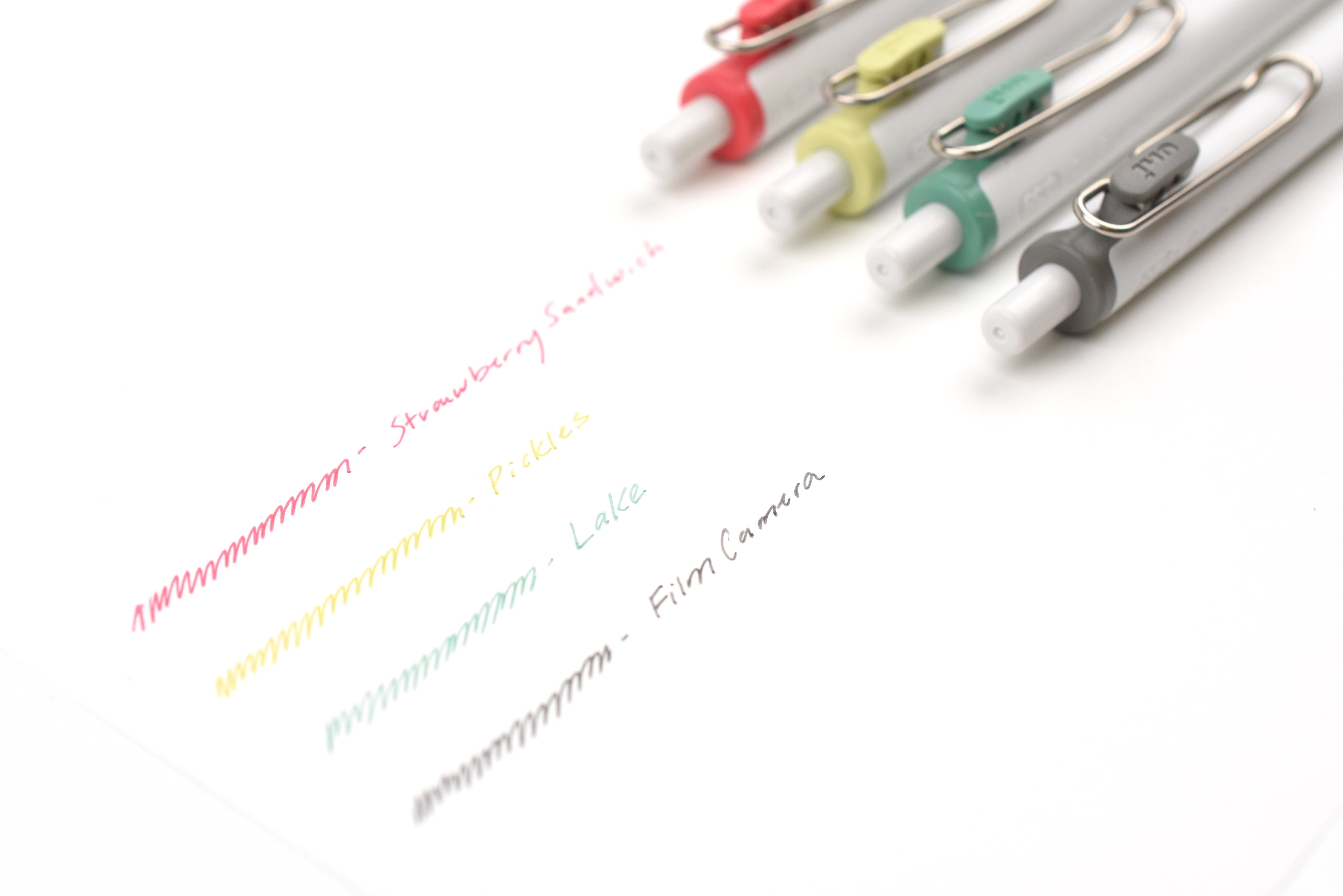 Uni-ball One - Picnic Color - 0.38mm - Set of 4 - Limited Edition