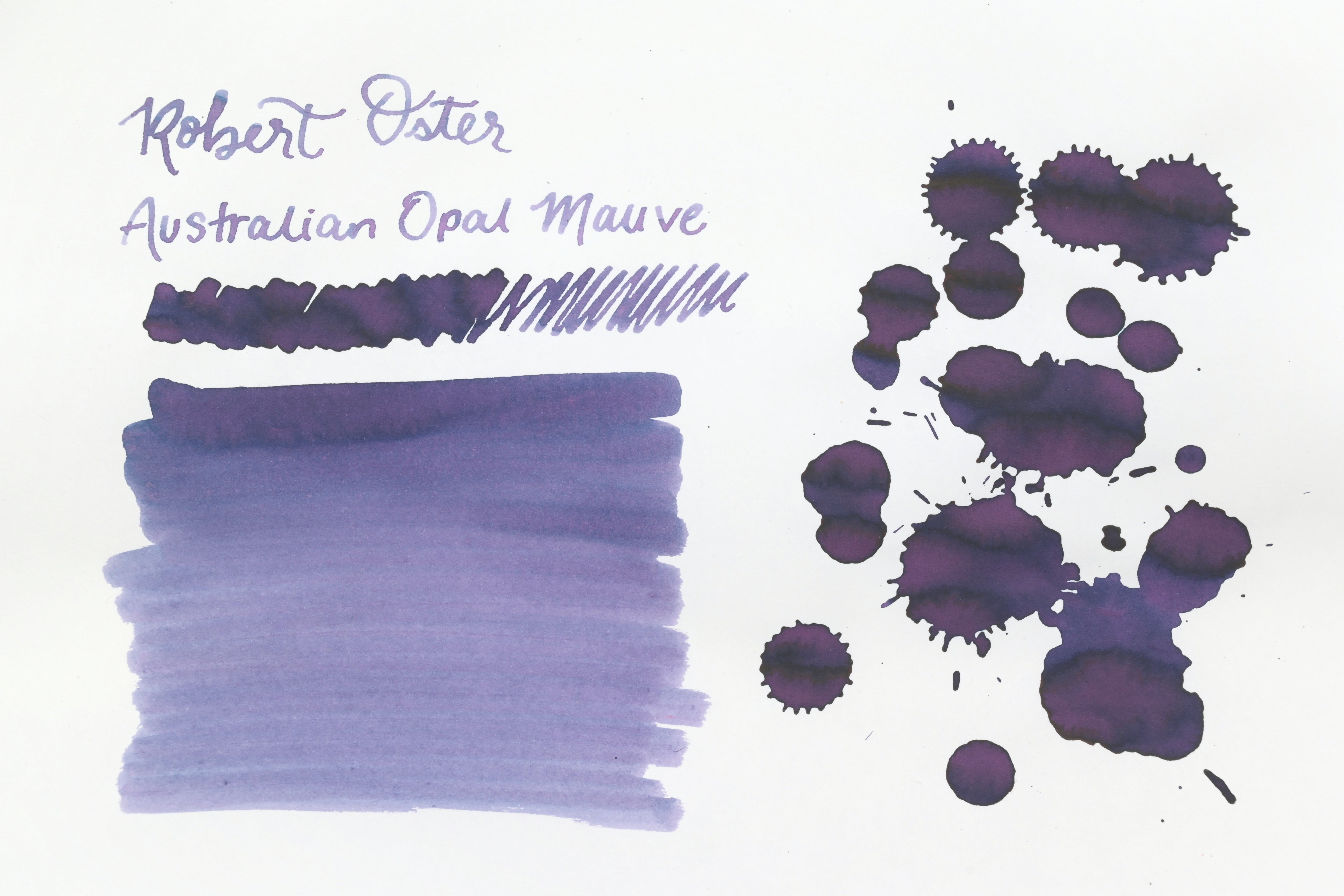 Robert Oster Signature Ink - Australian Opal Mauve - 50ml