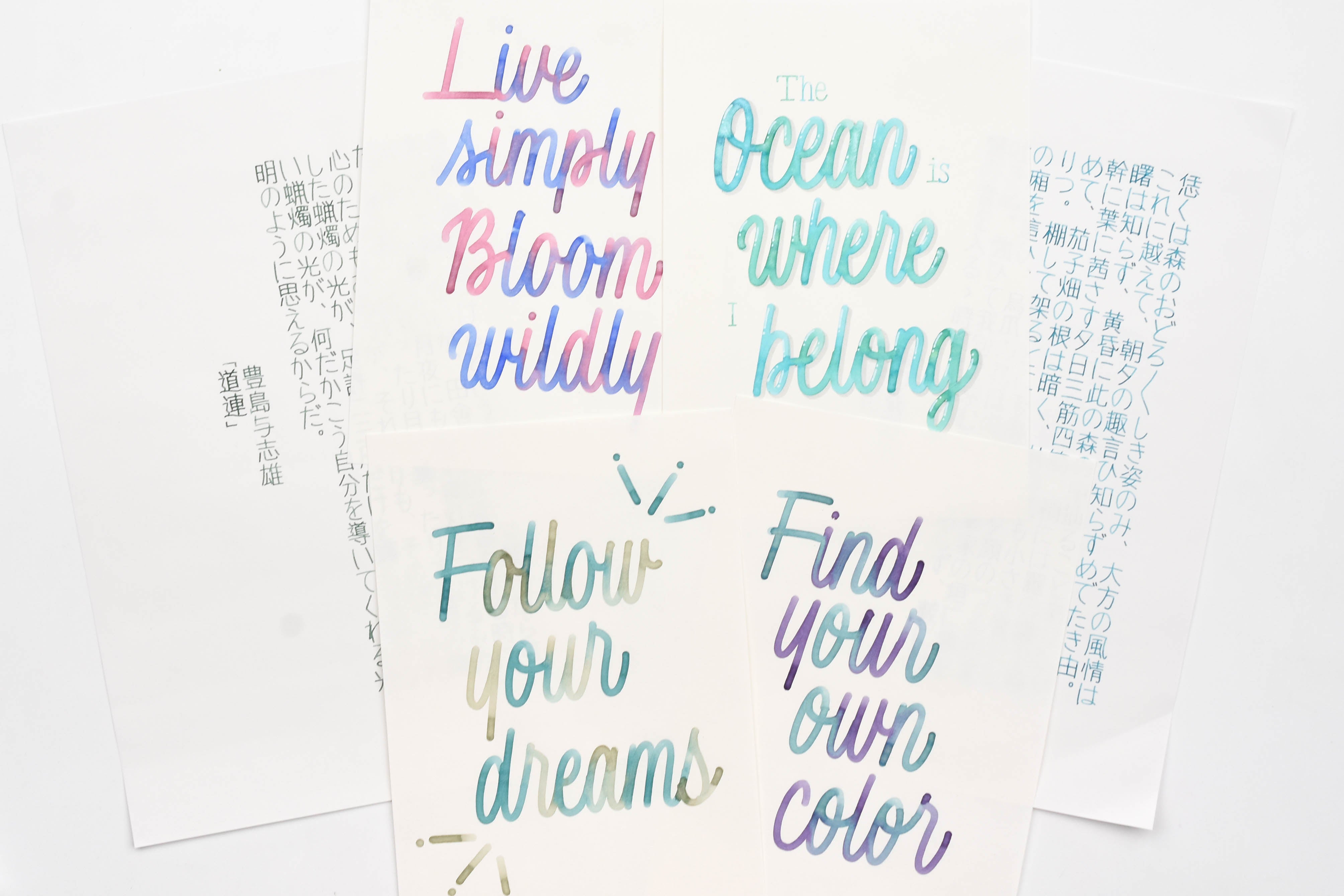 A Space Walk - Monoline Lettering Workshop with Bechori (Reservations Begin July 1 - 12pm ET)
