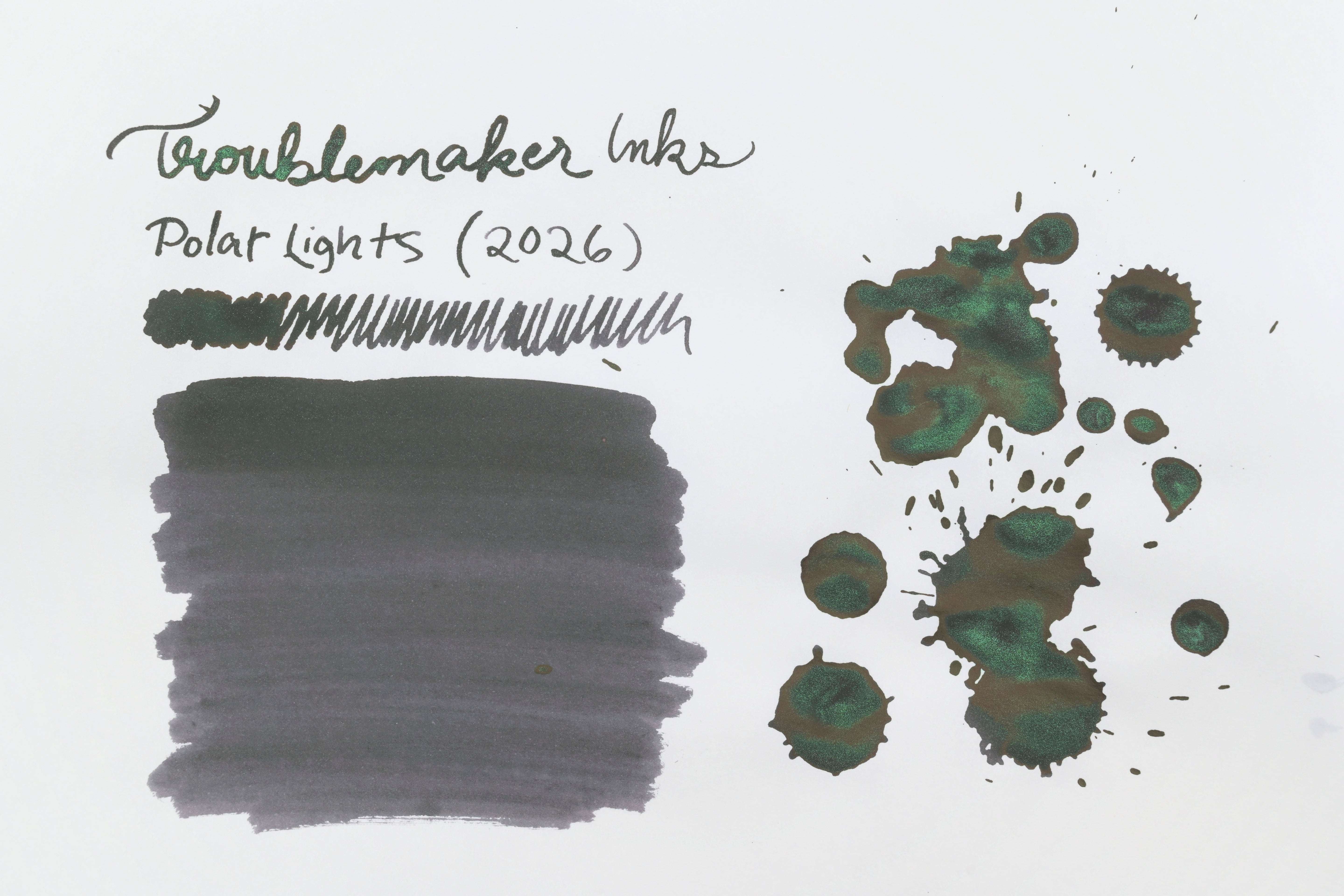 Troublemaker Inks - Shimmer - Polar Lights - 60 mL