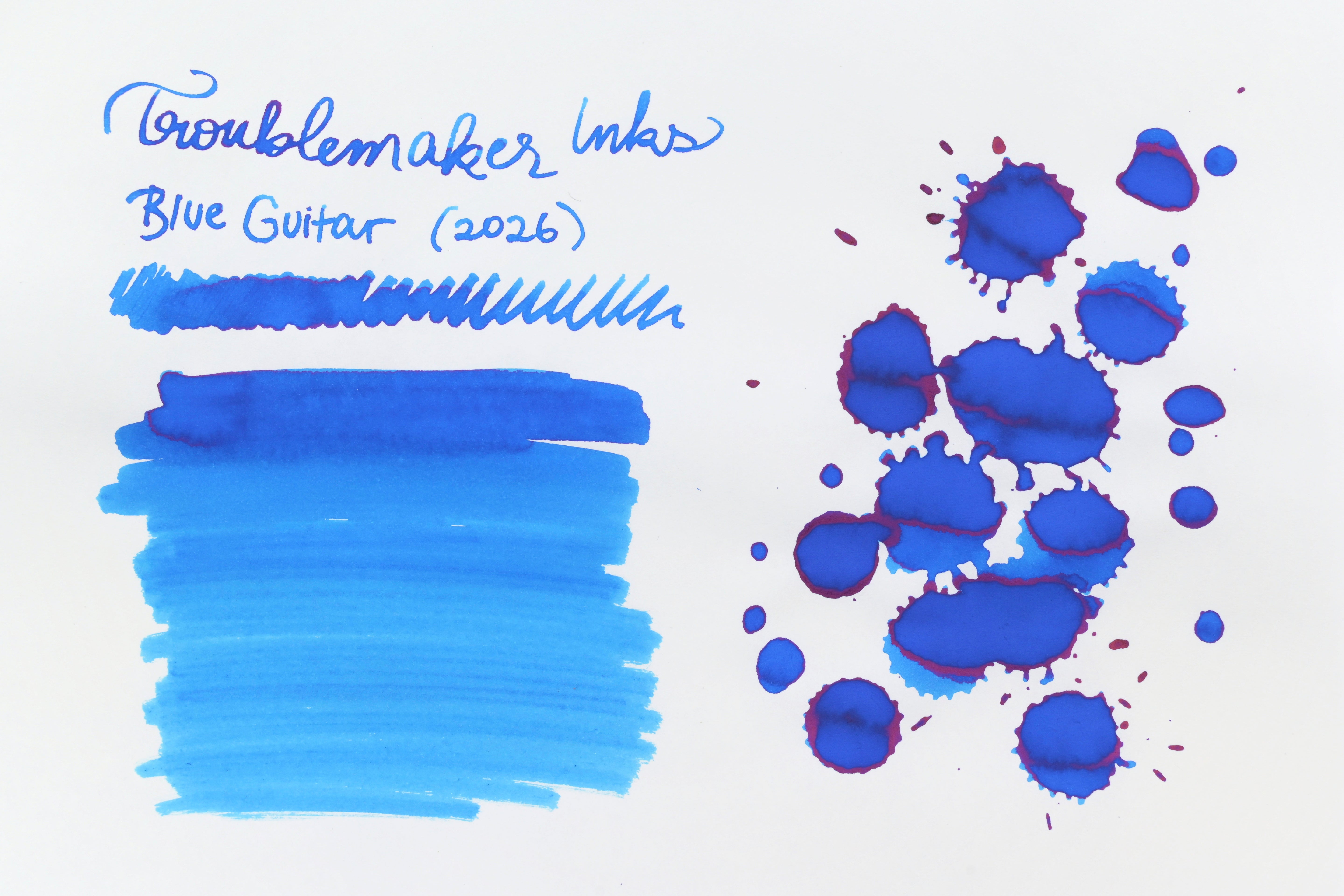Troublemaker Inks - Standard - Blue Guitar - 60 mL