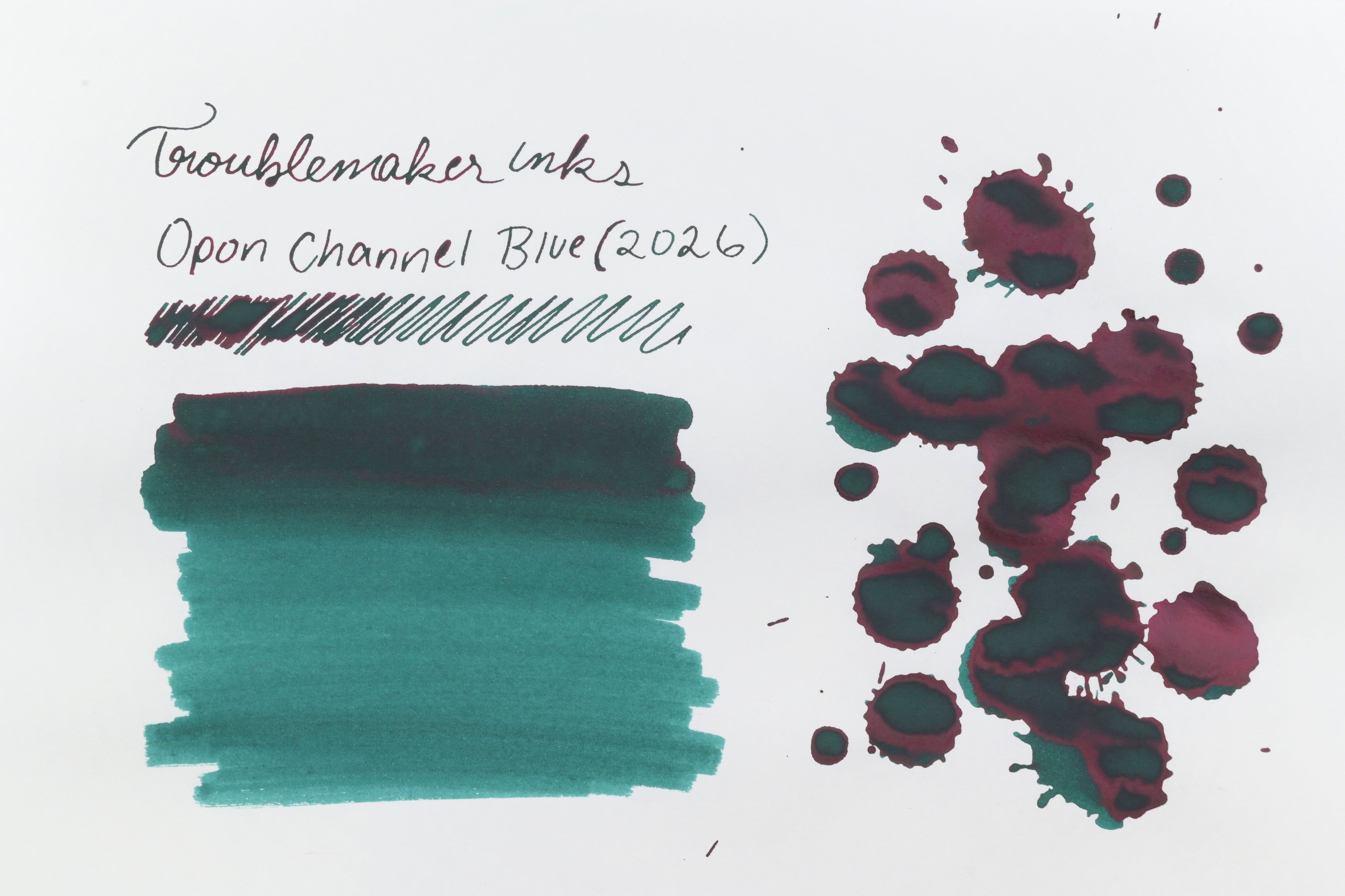 Troublemaker Inks - Standard - Opon Channel Blue - 60 mL