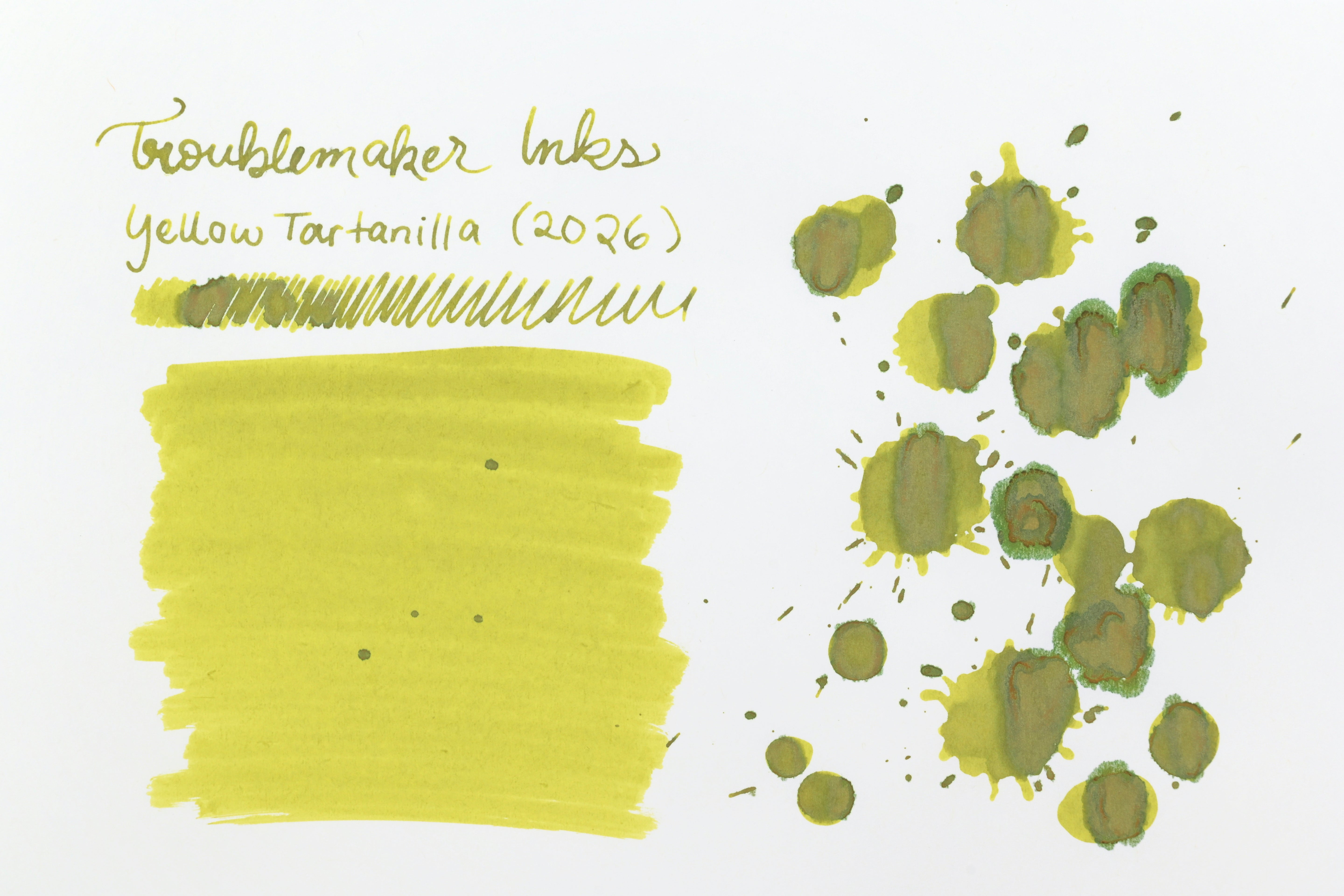 Troublemaker Inks - Standard - Yellow Tartanilla - 60 mL