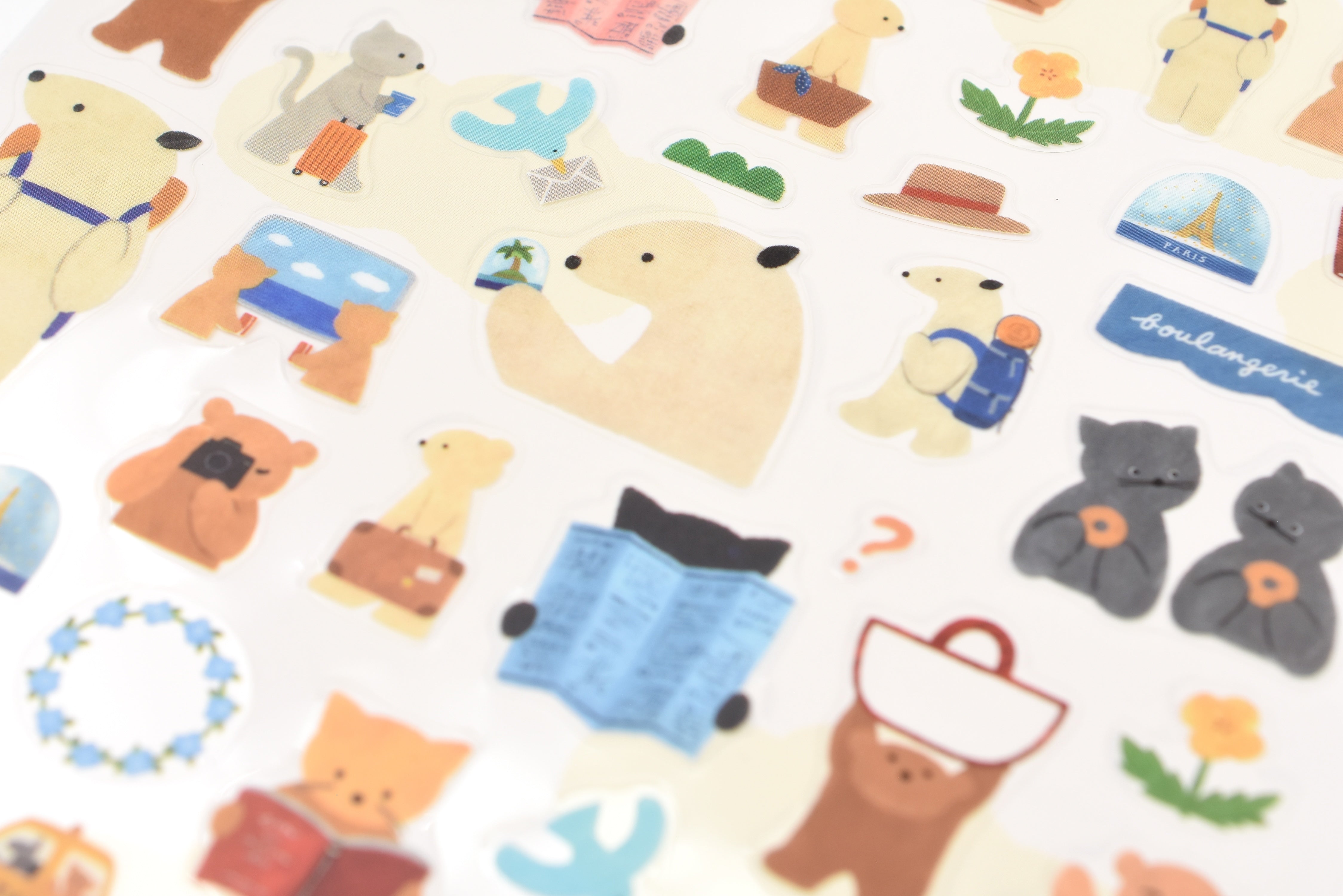 Cozyca - Mariko Fukuoka - Let's go on a trip Sticker