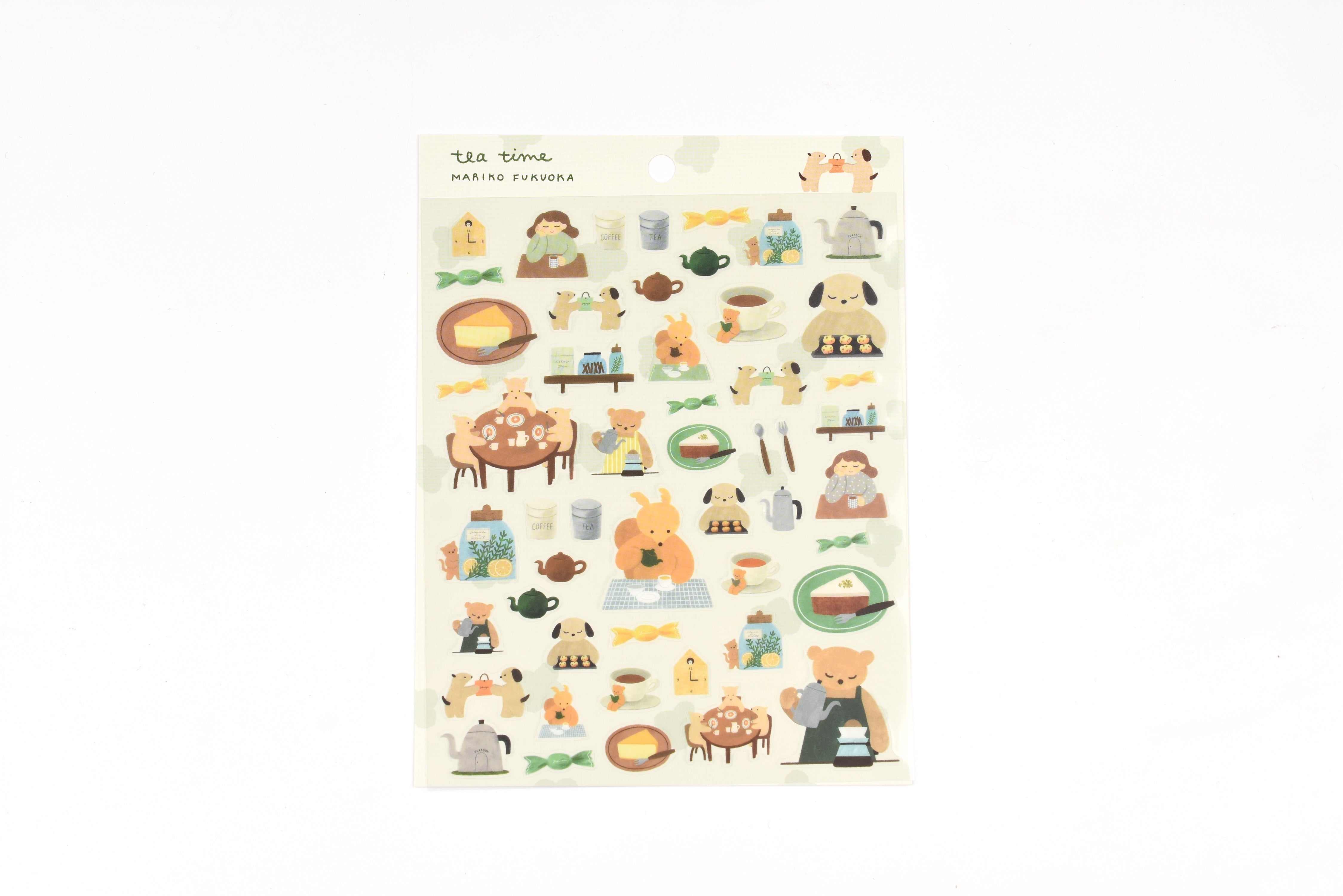 Cozyca - Mariko Fukuoka - Tea Time Sticker
