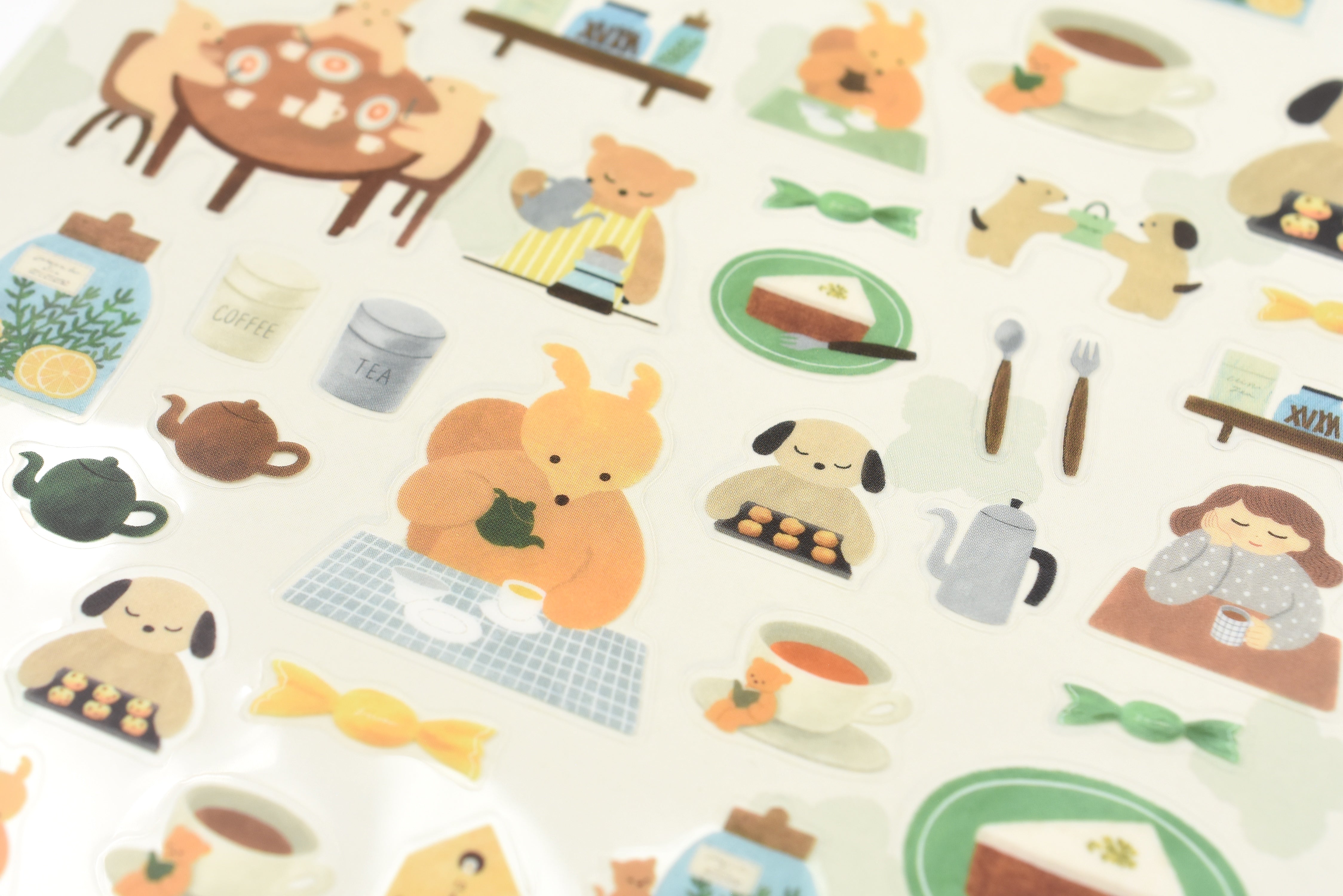 Cozyca - Mariko Fukuoka - Tea Time Sticker