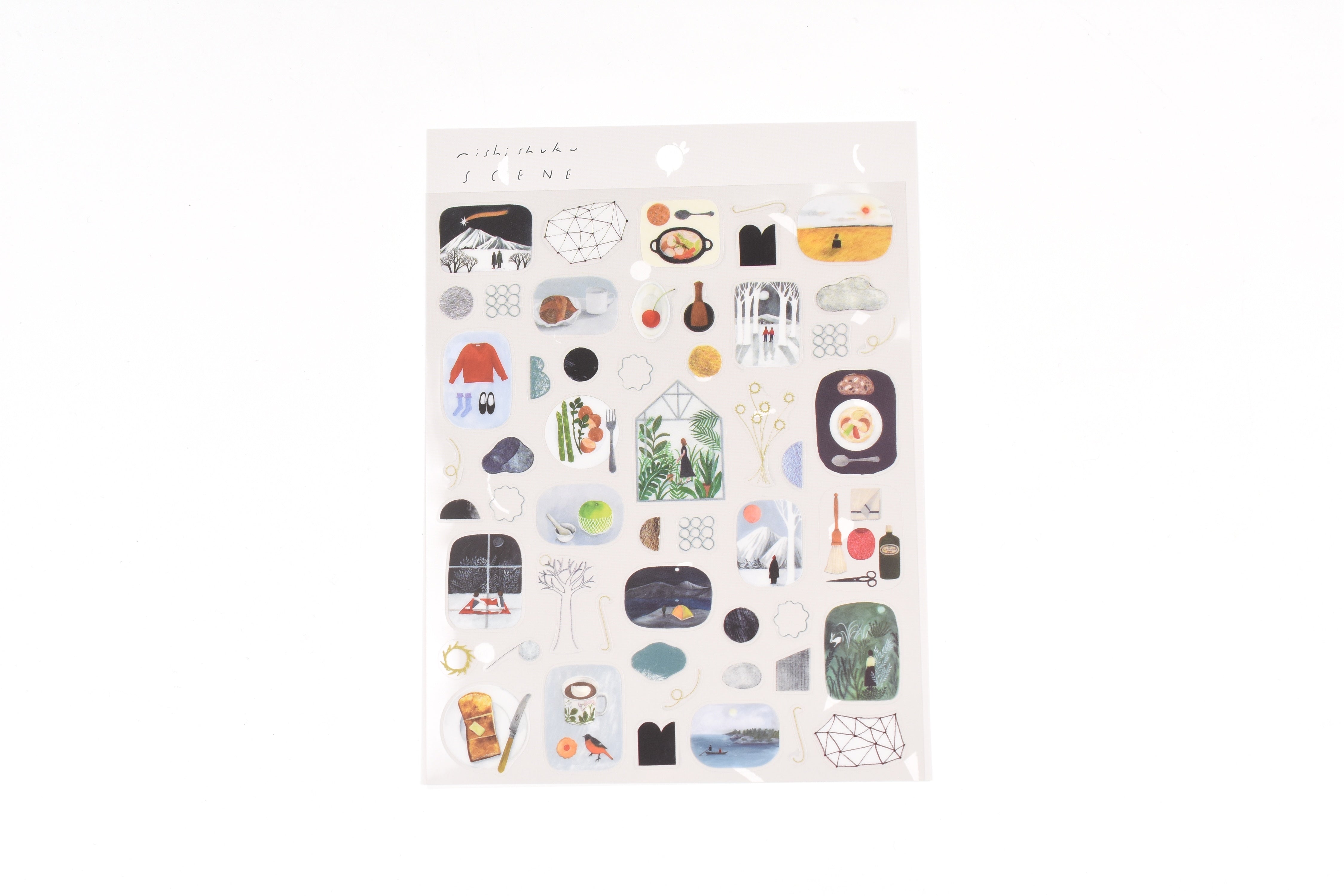Cozyca - Nishi Shuku - Scene Stickers