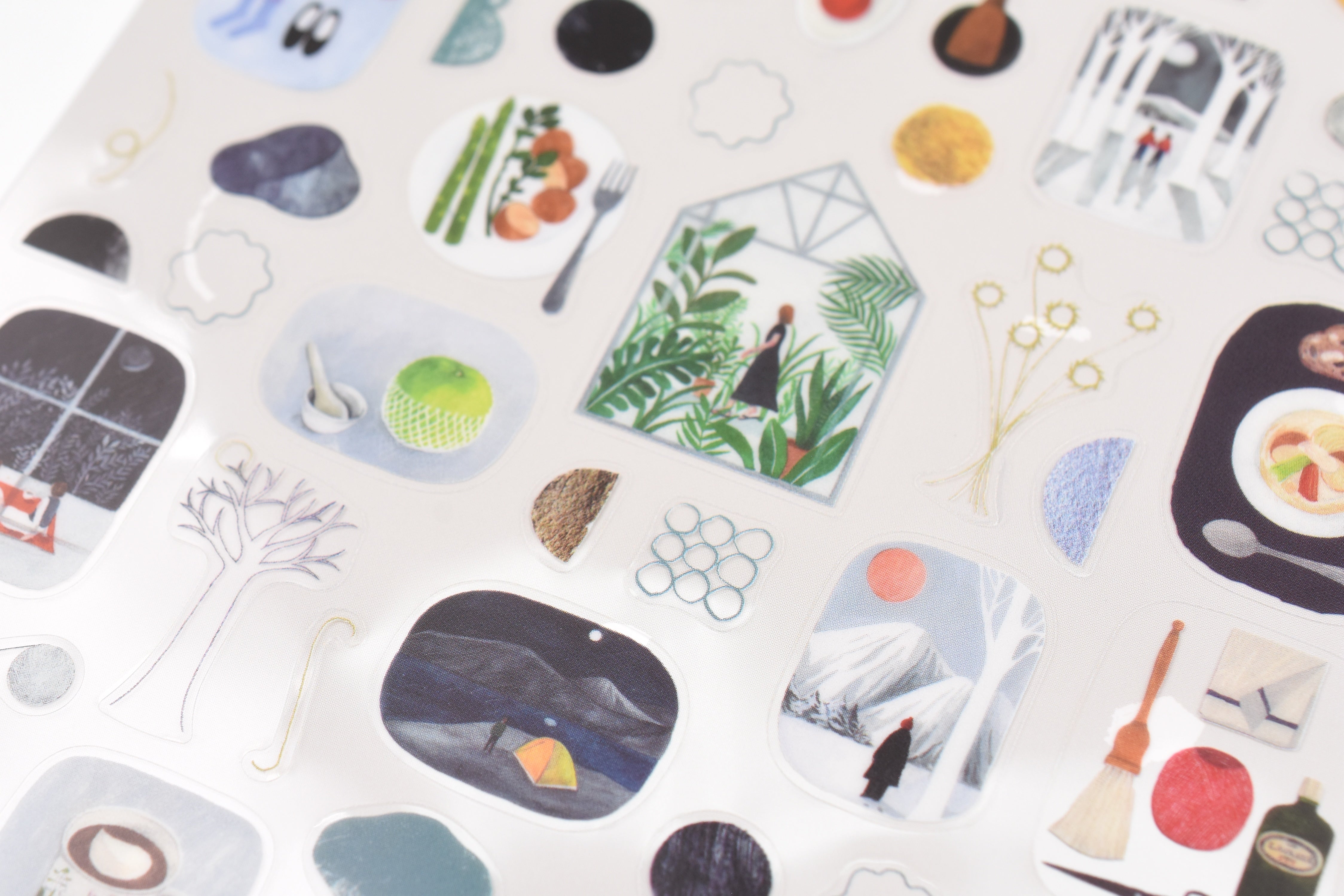 Cozyca - Nishi Shuku - Scene Stickers