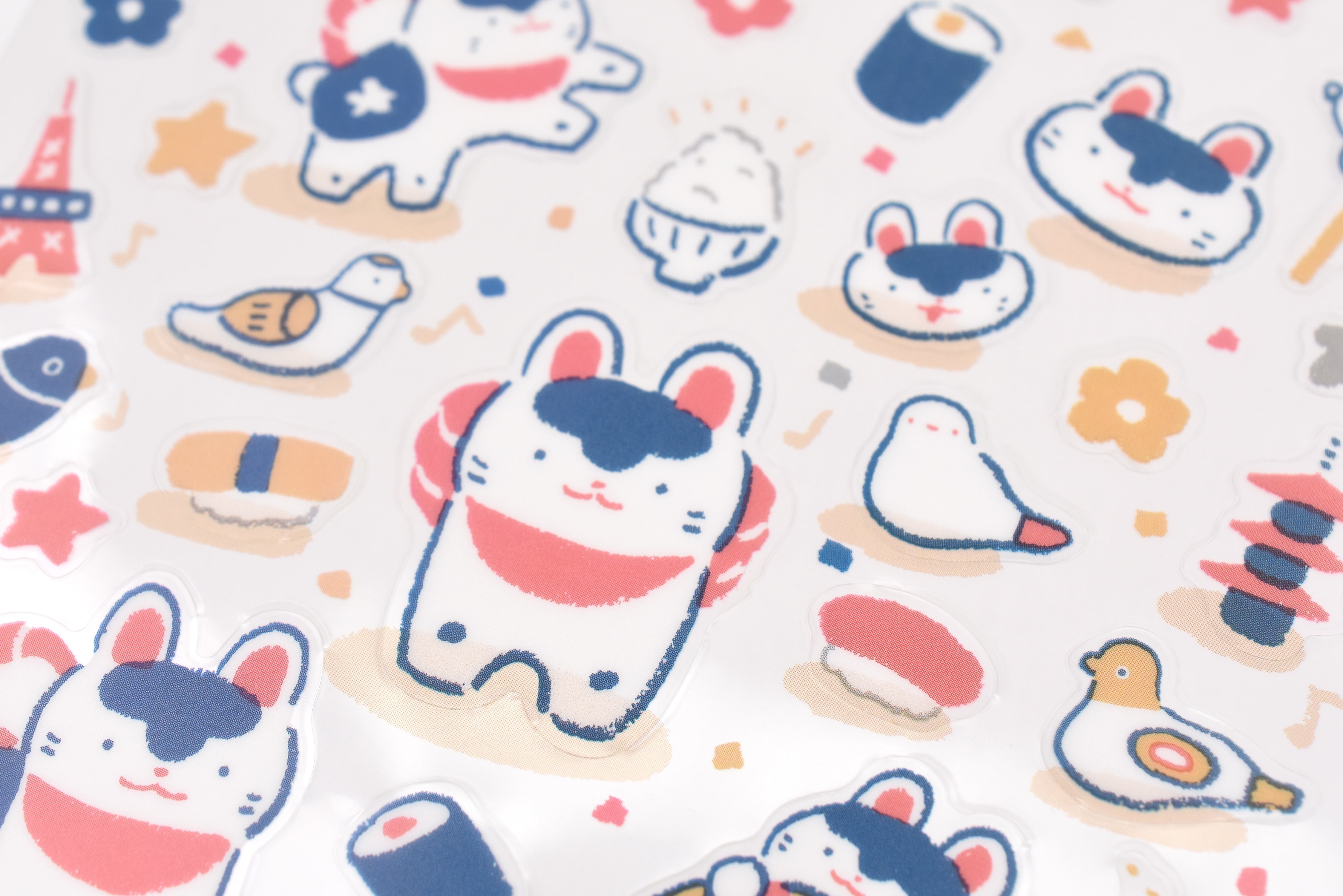 Cozyca - Masao Takahata - Hariko the festival dog! Stickers
