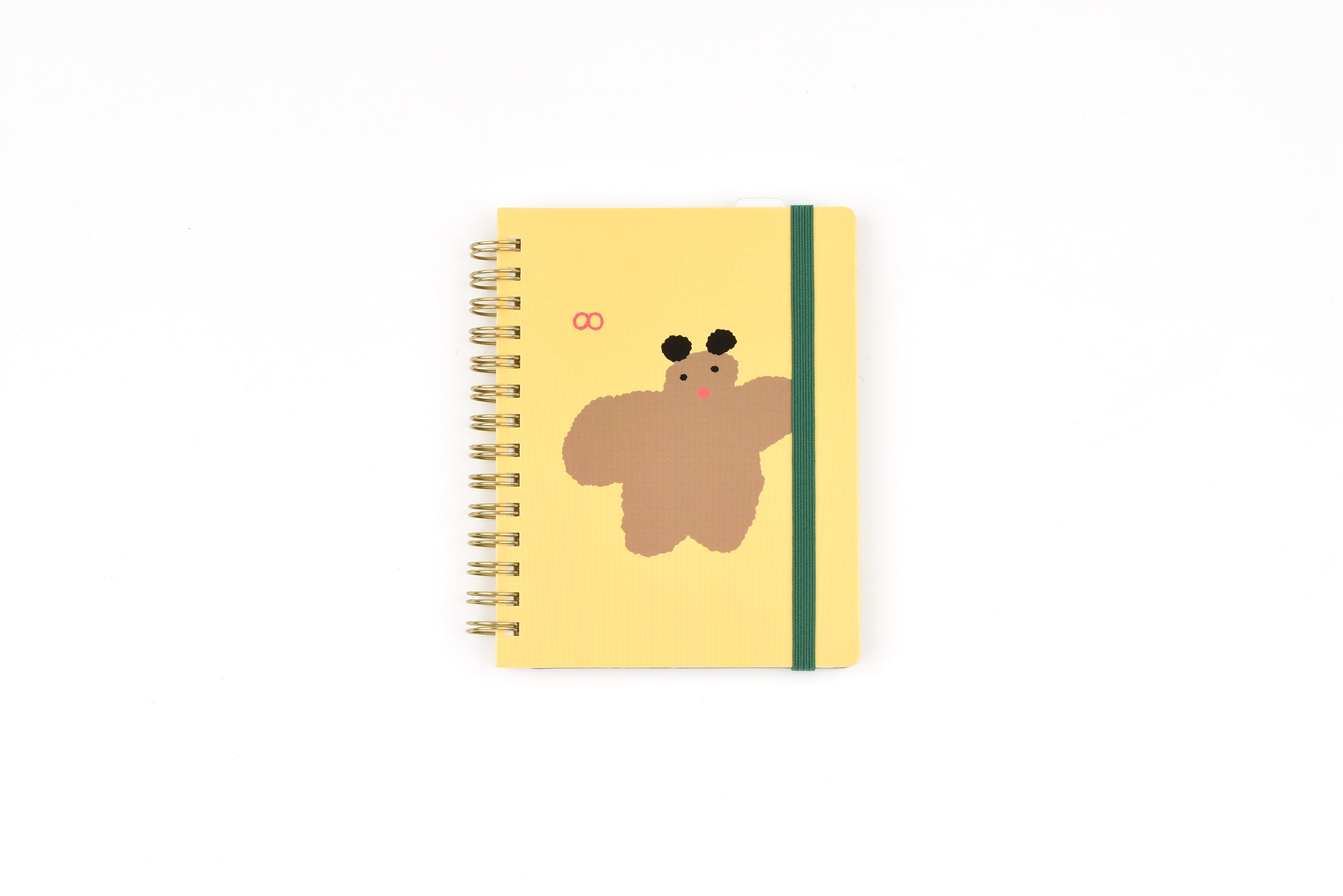 HITOTOKI Ring Notebook - Passport Size - Stuffed Toy