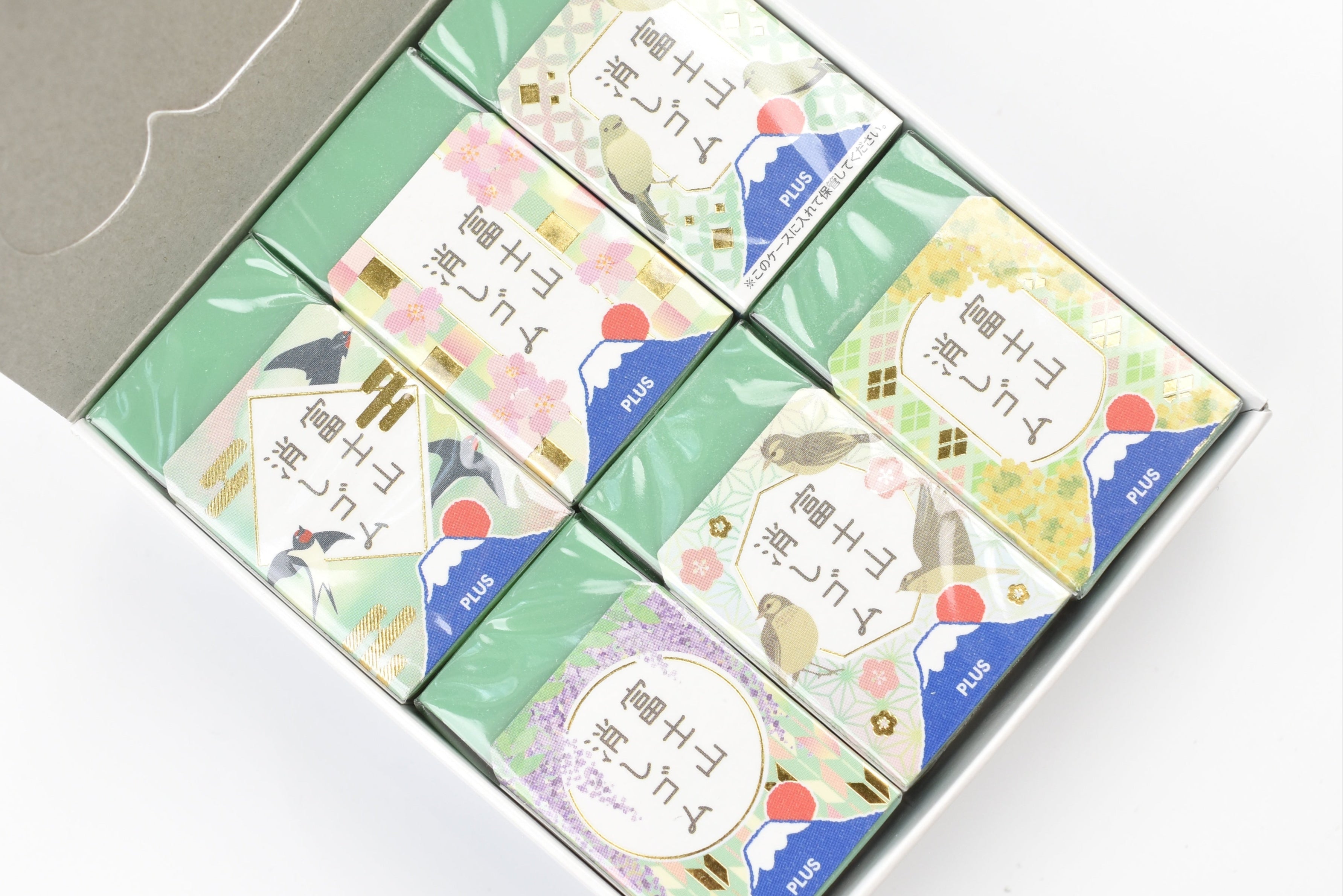 PLUS Air-in Mt. Fuji Eraser - Spring Day - Limited Edition
