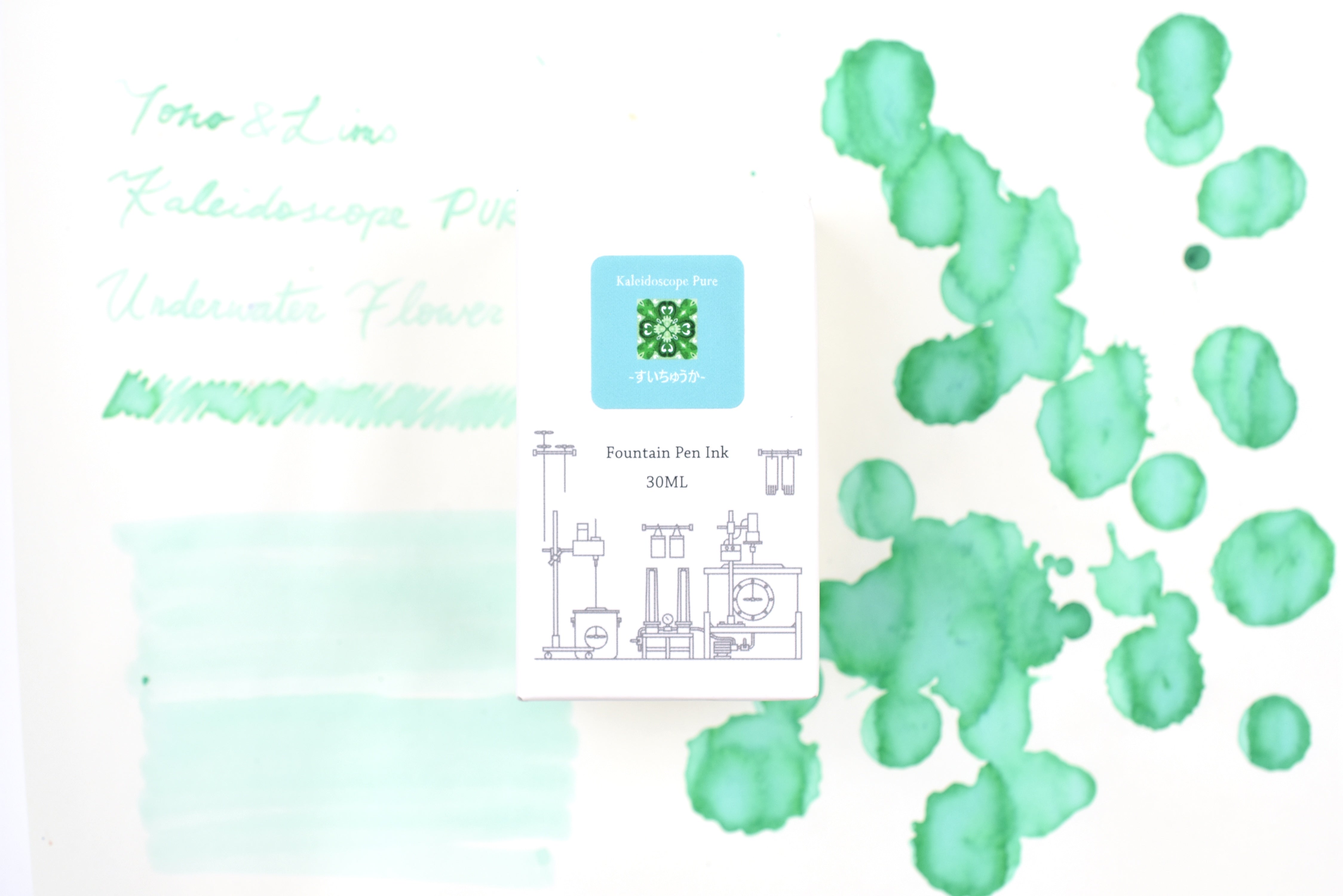 Tono & Lims Ink Bottle - Kaleidoscope Pure - すいちゅうか(Underwater Flower) - 30ml