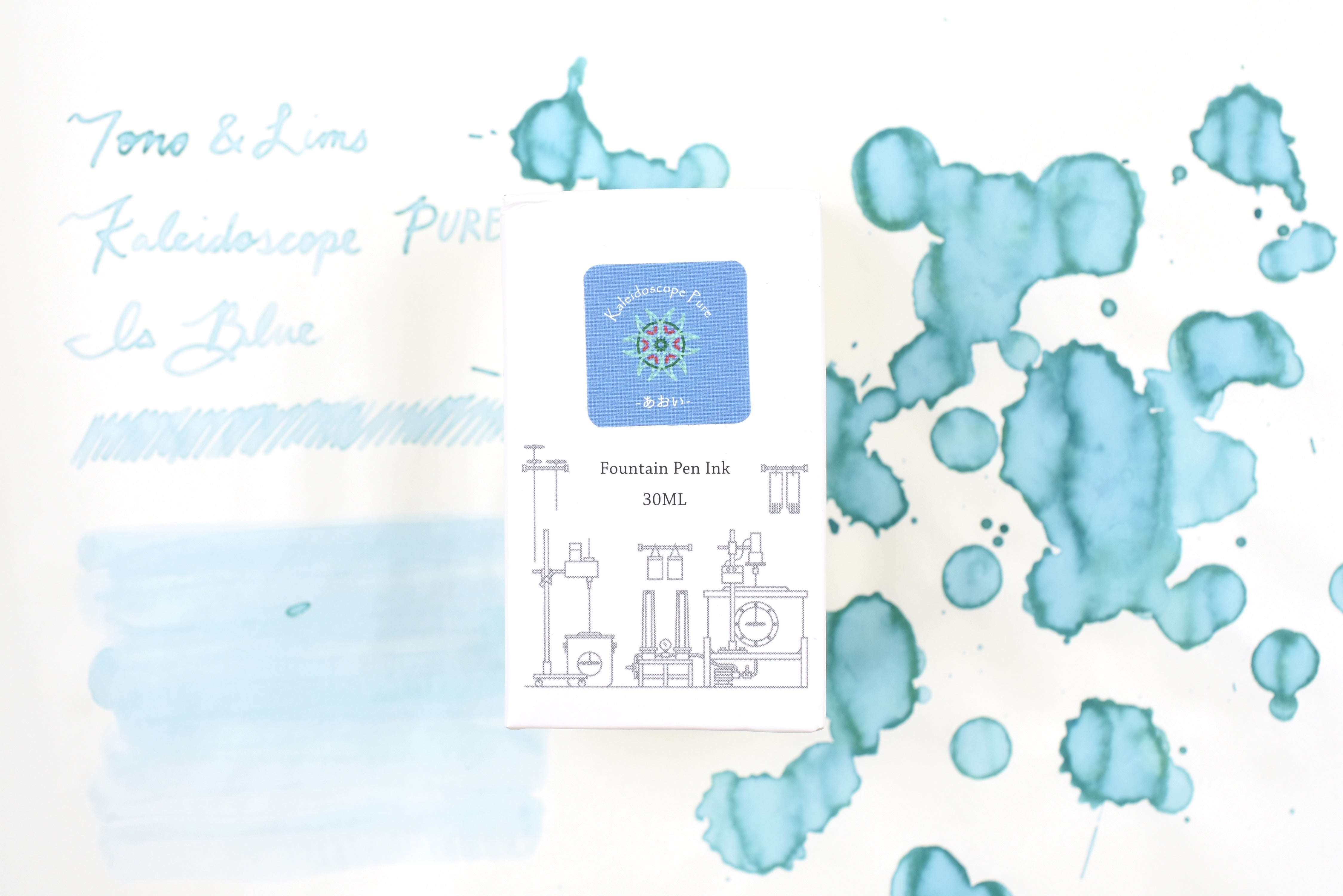 Tono & Lims Ink Bottle - Kaleidoscope Pure - あおい(Is Blue) - 30ml