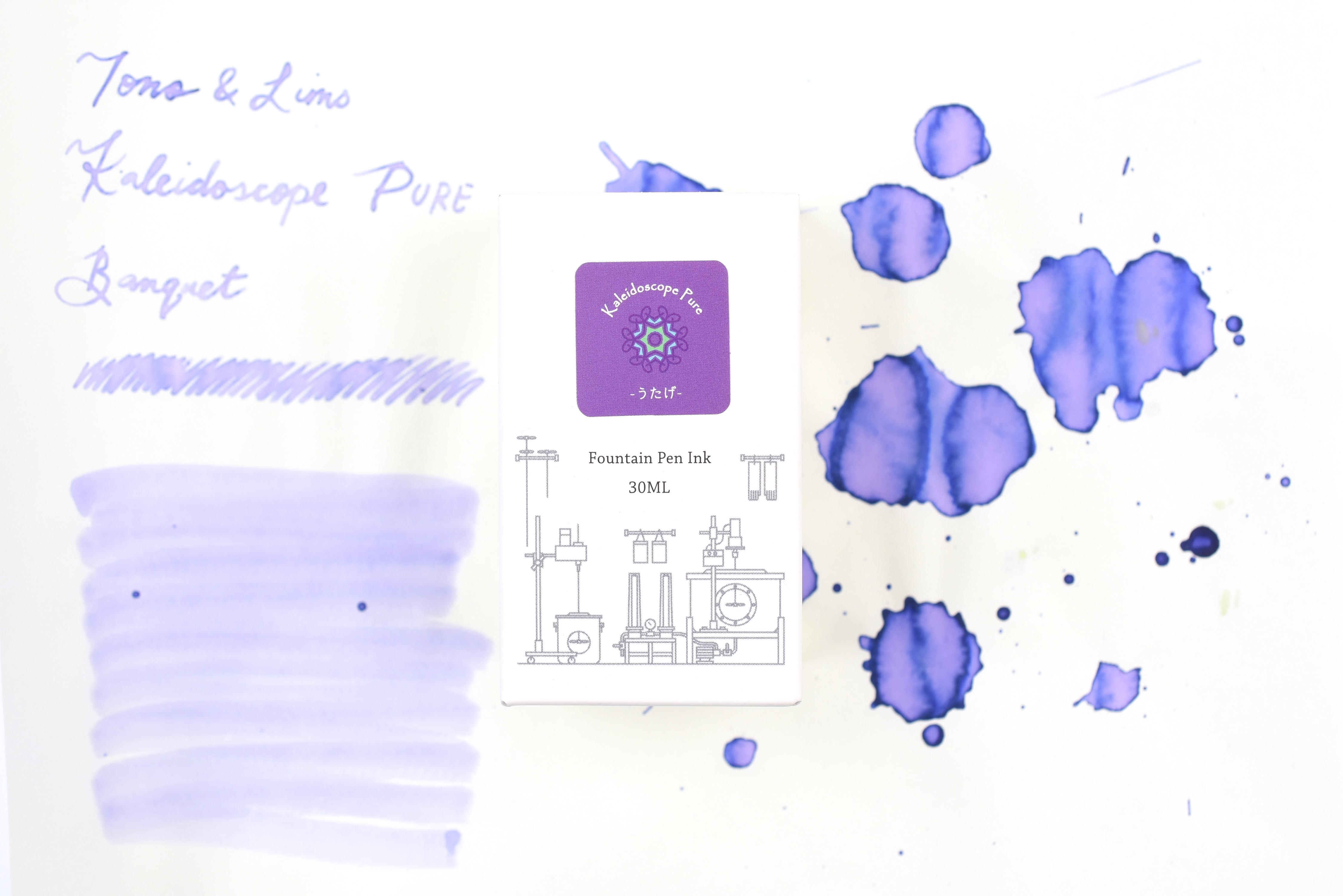 Tono & Lims Ink Bottle - Kaleidoscope Pure - うたげ(Banquet) - 30ml
