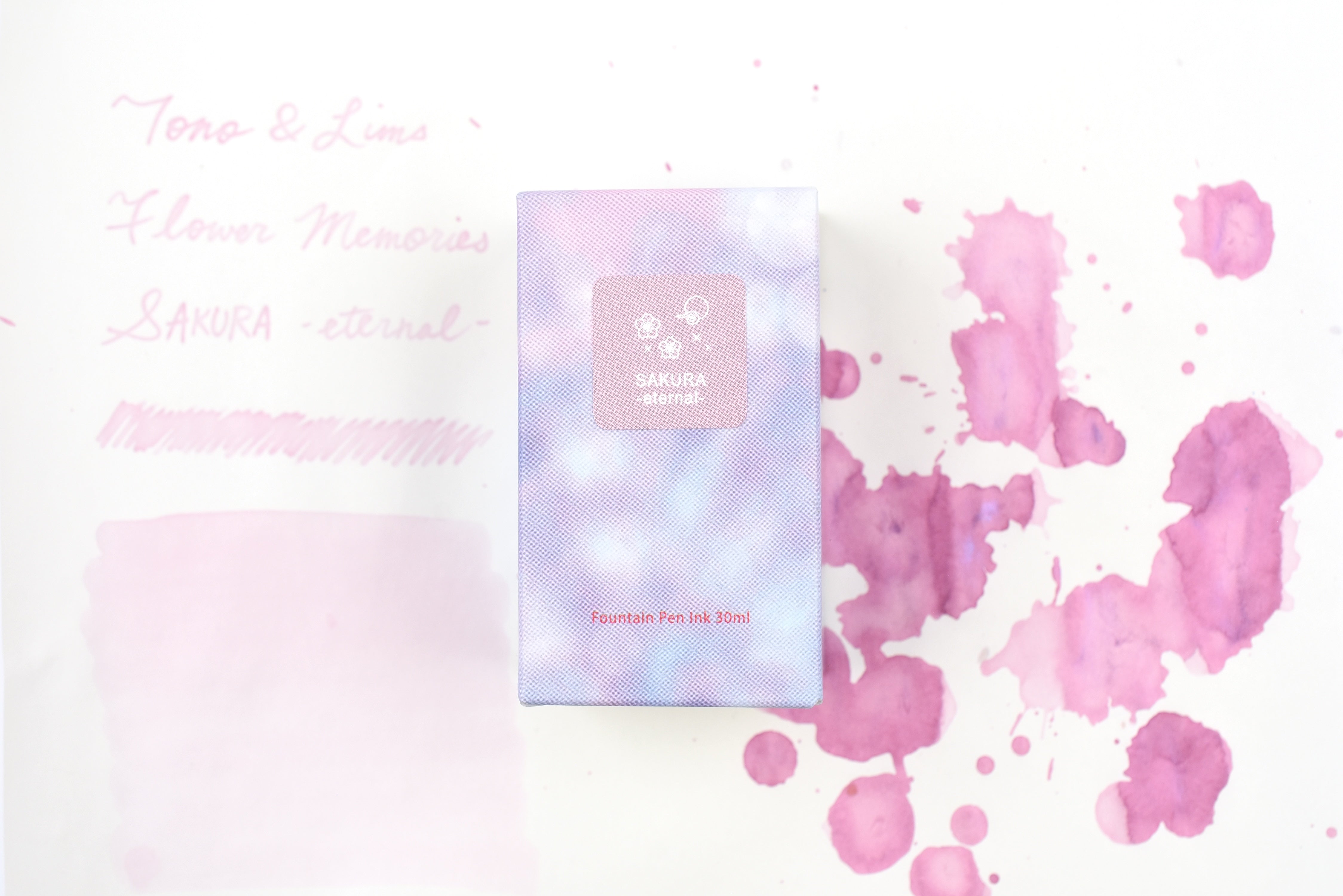 Tono & Lims Ink Bottle - Flower Memories - SAKURA - eternal - 30ml