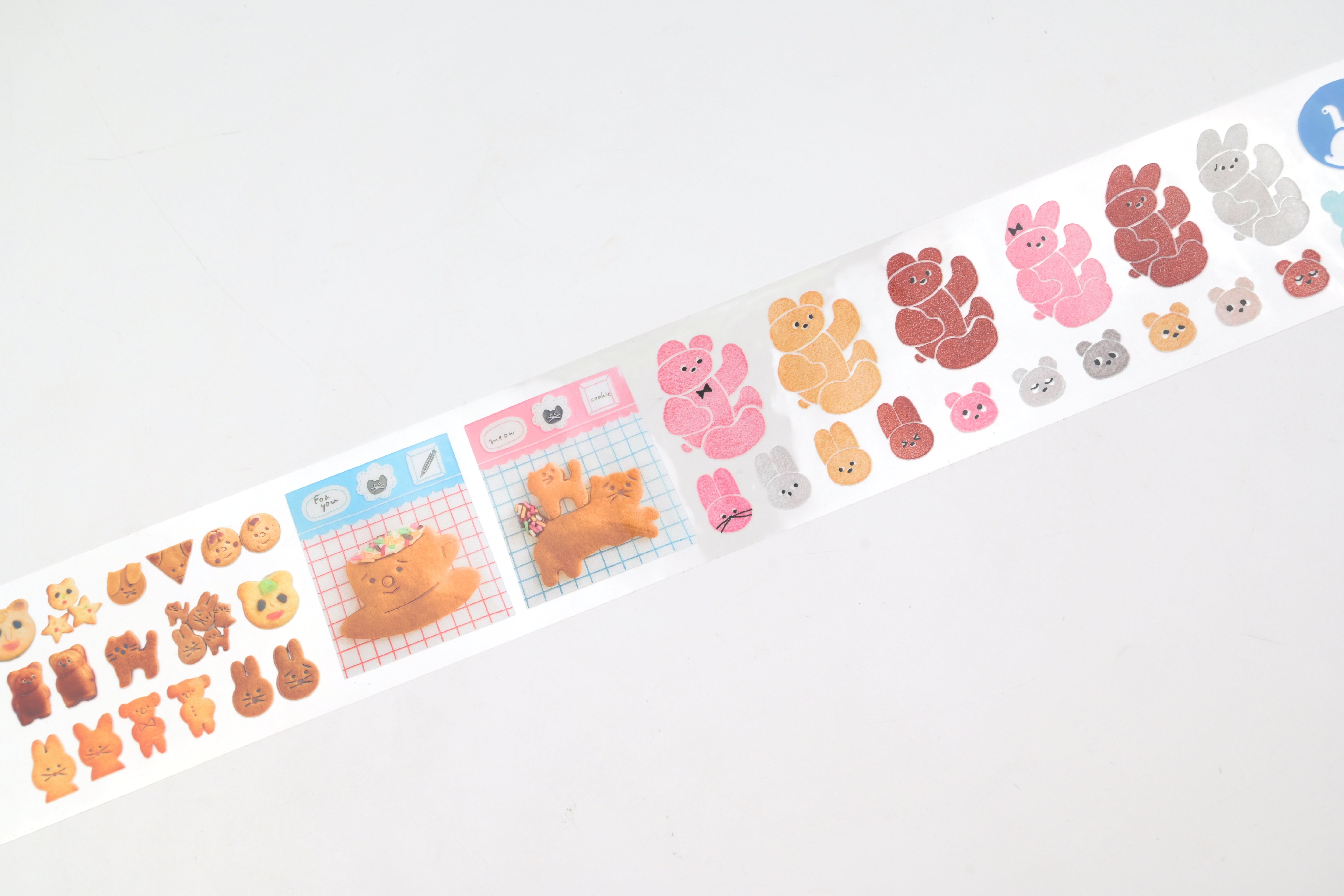 Komamono Creative x Nico-Recipe Clear Roll Sticker