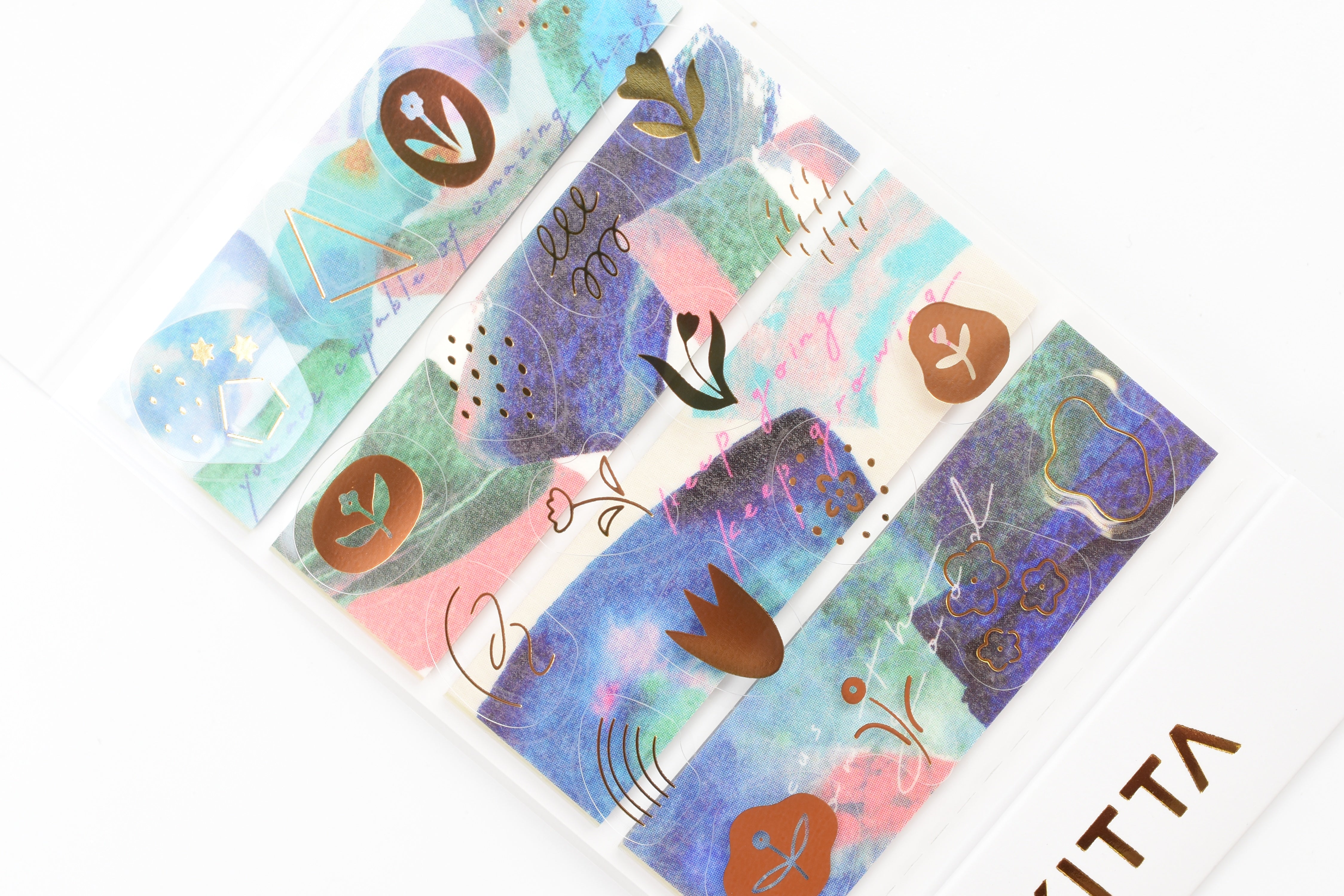 Kitta Portable Washi Tape - Collage - Message