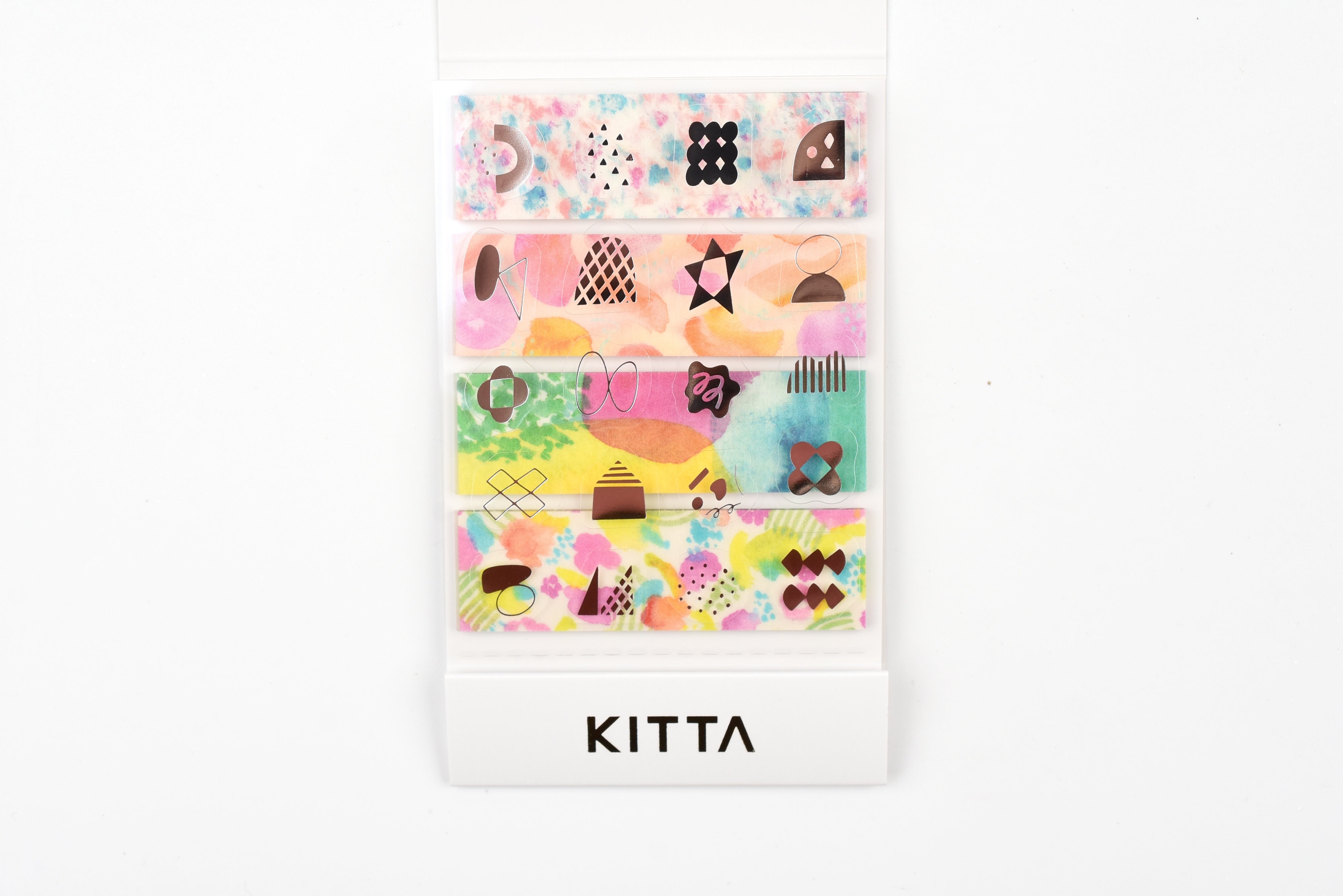 Kitta Portable Washi Tape - Collage - Watercolor