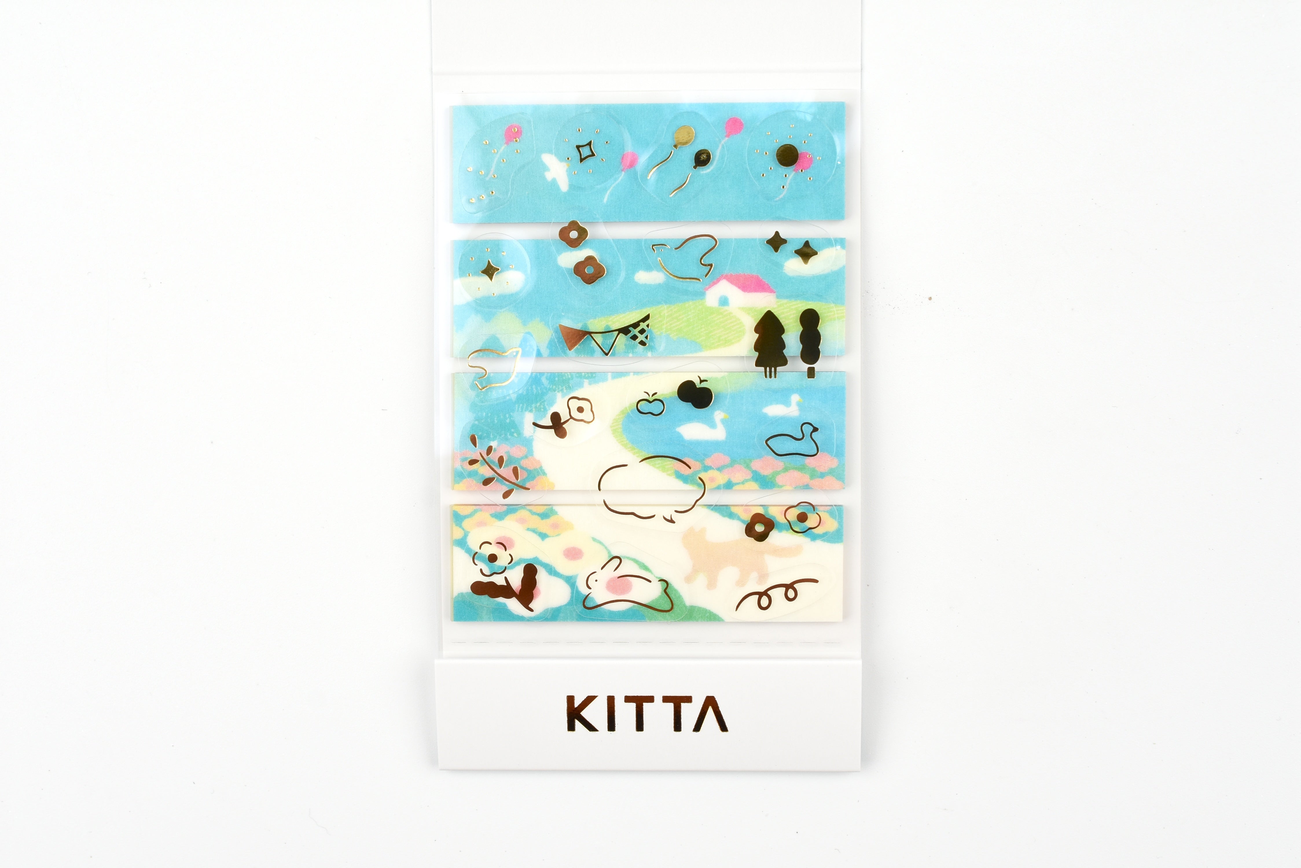 Kitta Portable Washi Tape - Collage - Hill