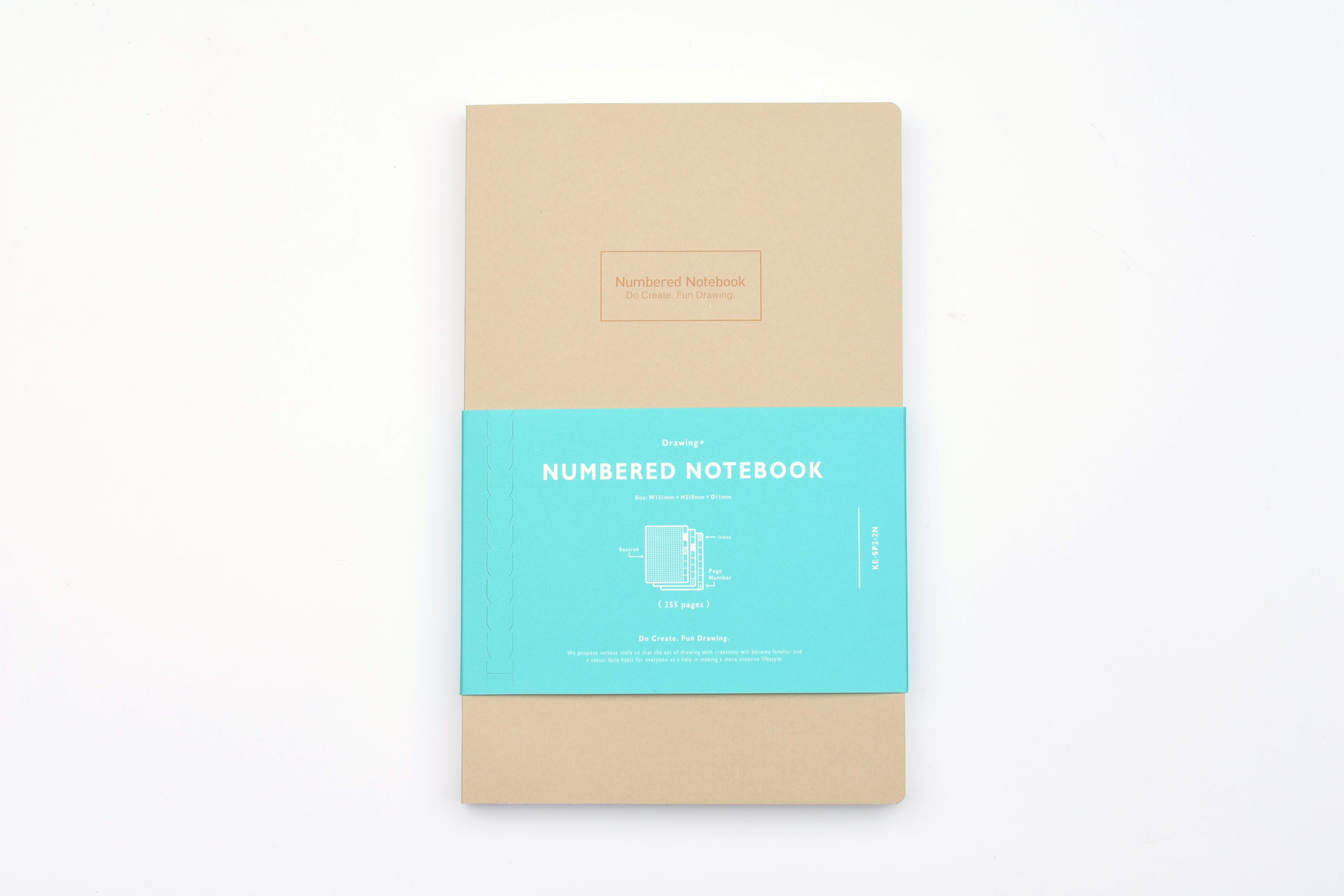 Kokuyo Drawing + Numbered Notebook - A5 Slim