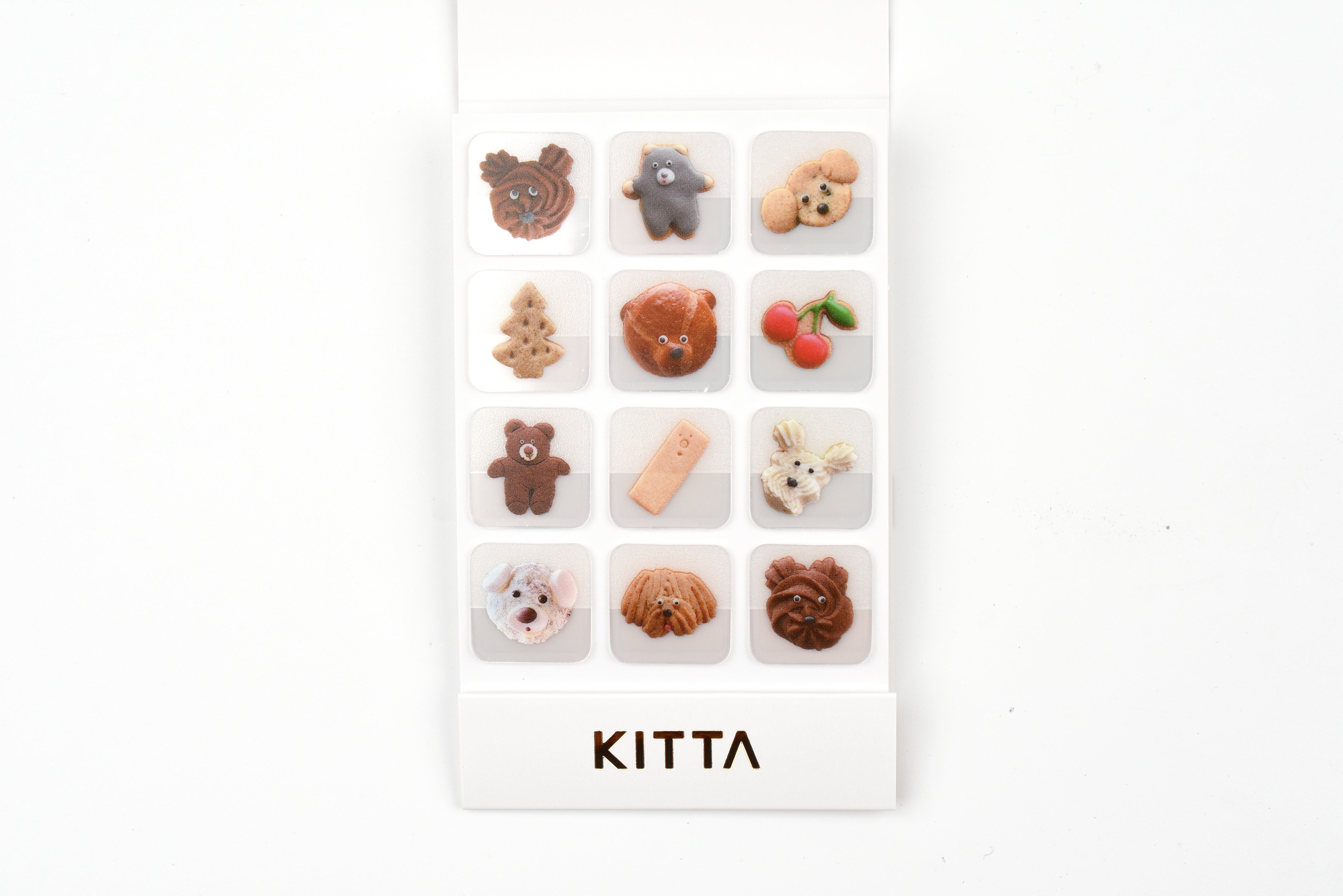 Kitta Portable Washi Tape - Clear - Snacks
