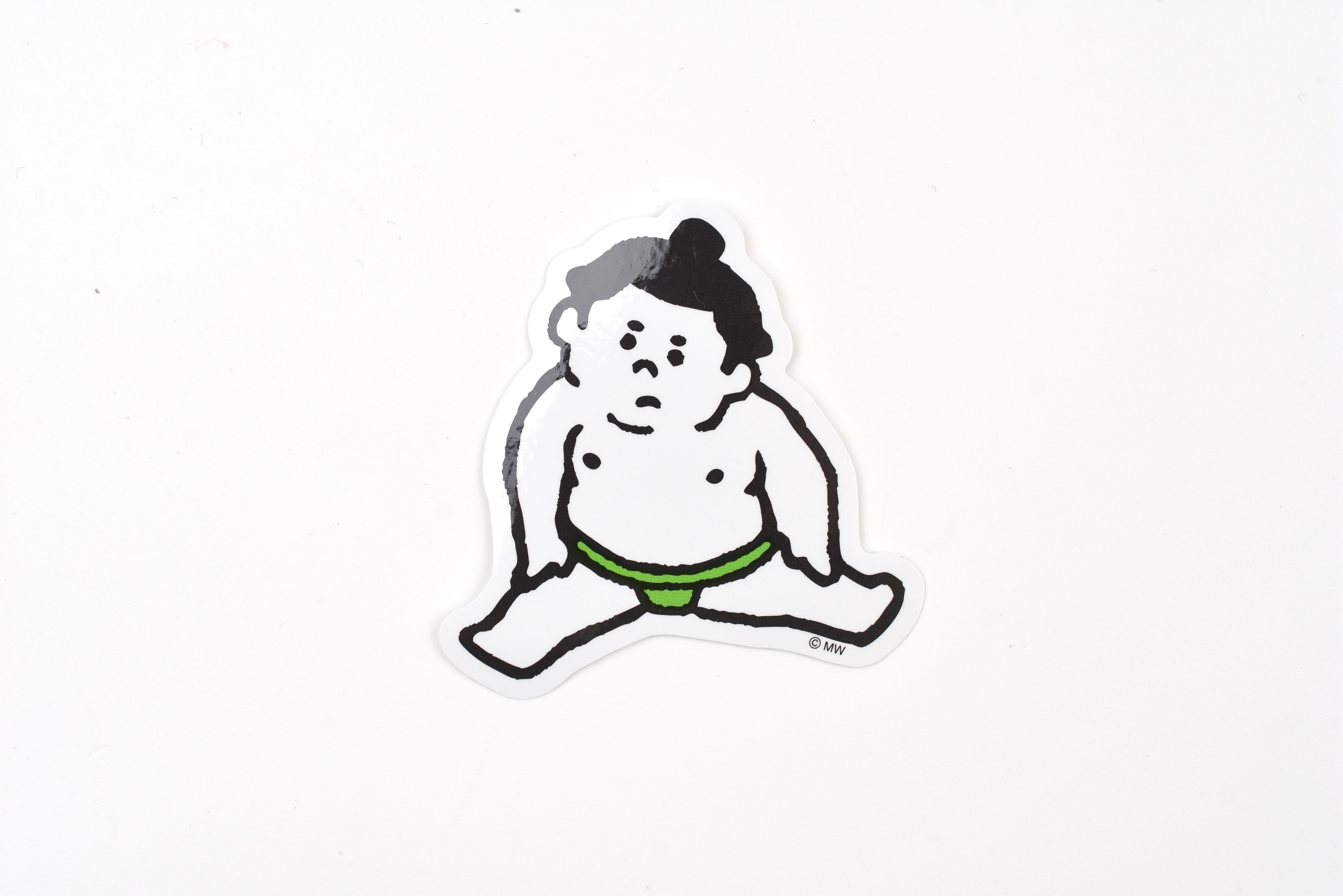 Mind Wave Sticker - Sumo Wrestlers - Shiko