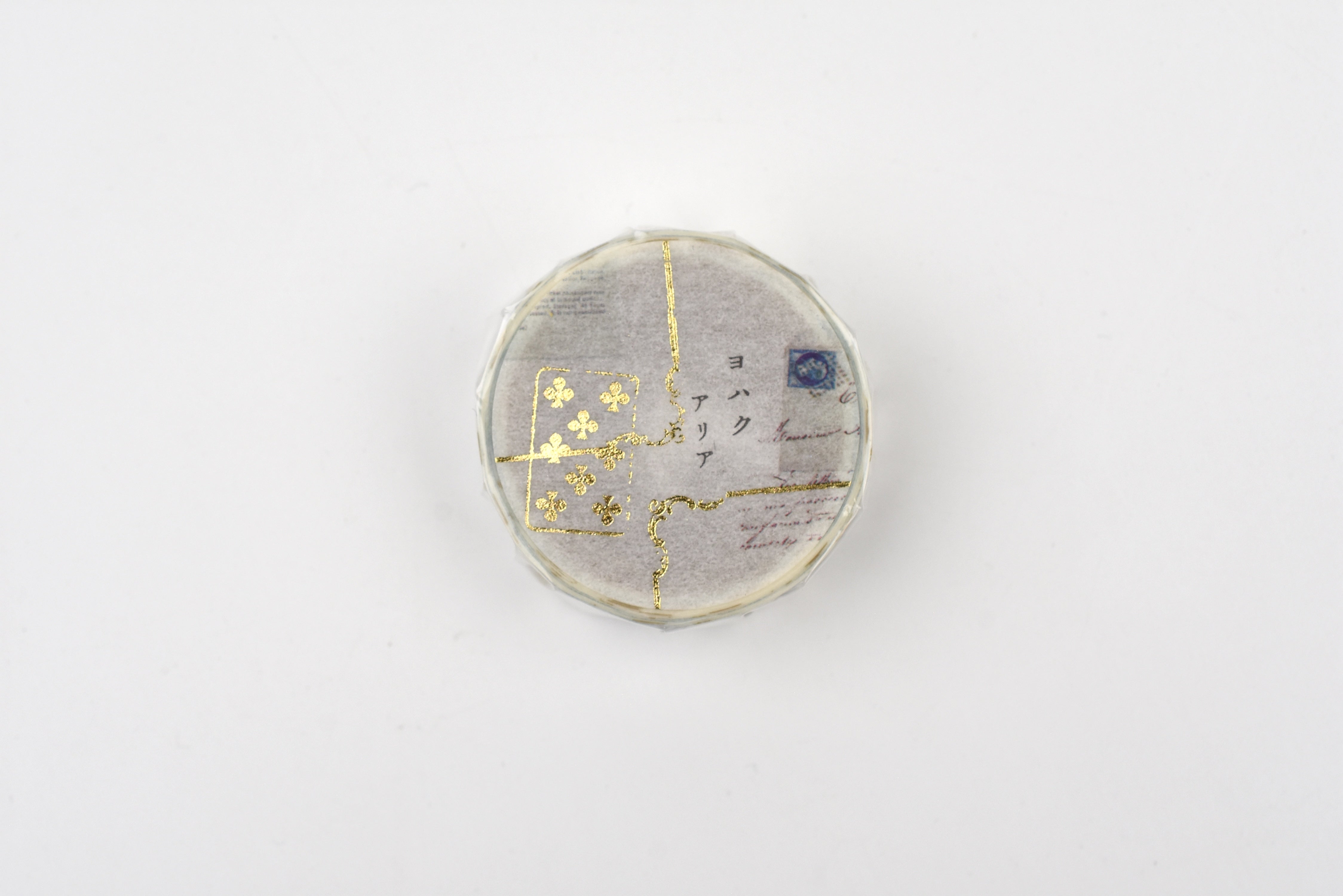 Yohaku Washi Tape - Foil-stamped Masking Tape - Aria