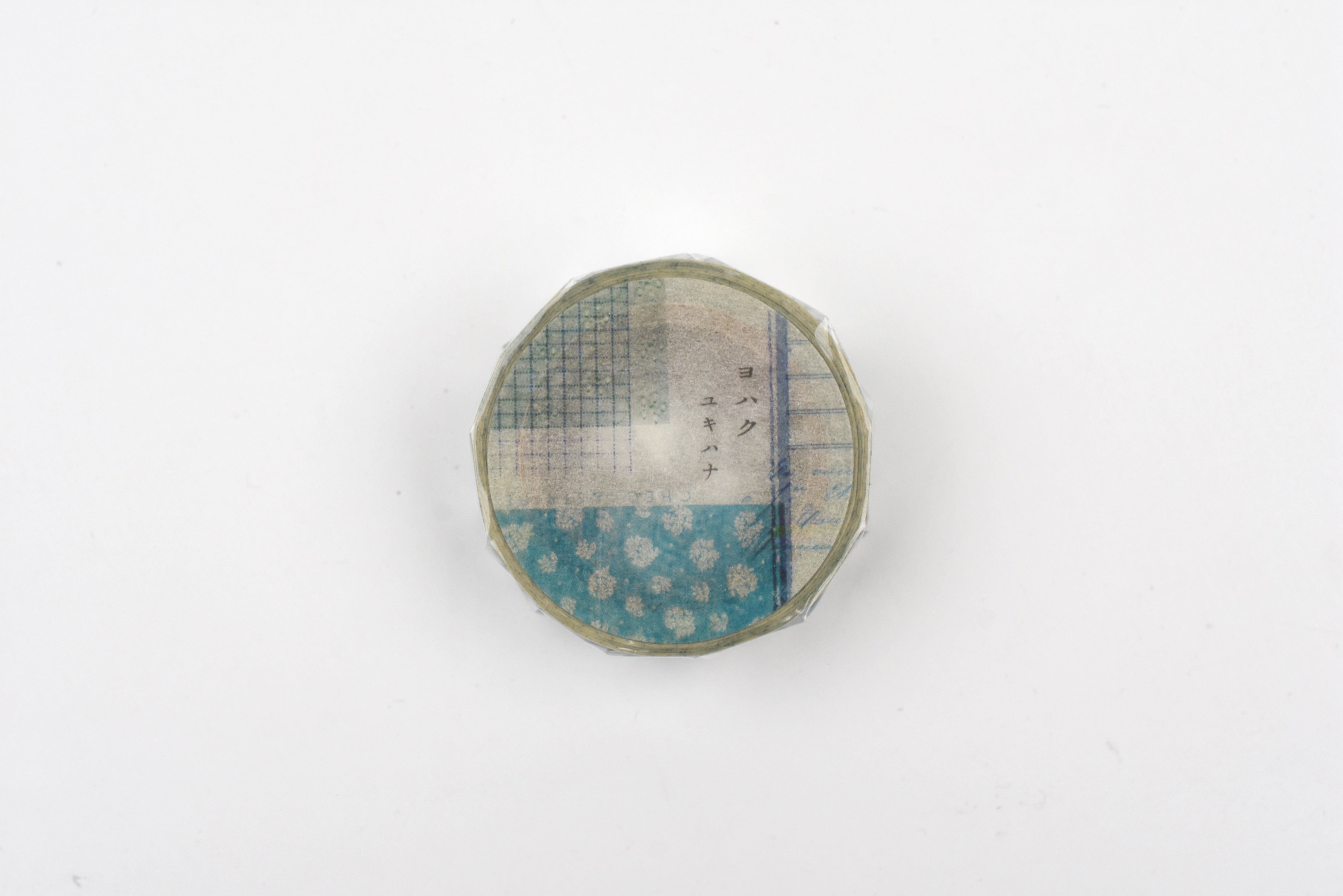 Yohaku x CHECK&STRIPE Washi Tape -  Winter Gift: Snow Flower
