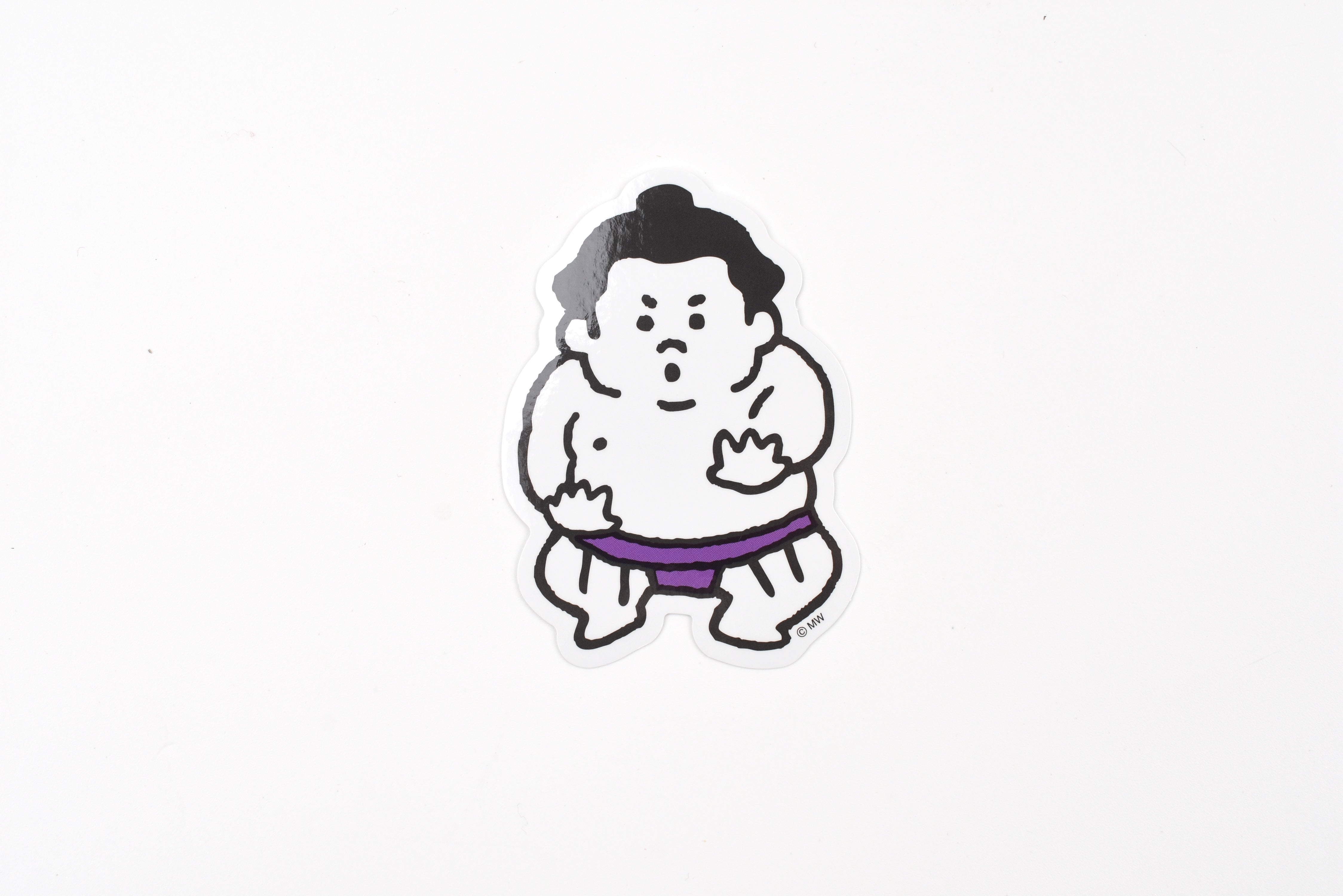 Mind Wave Sticker - Sumo Wrestlers - Harite