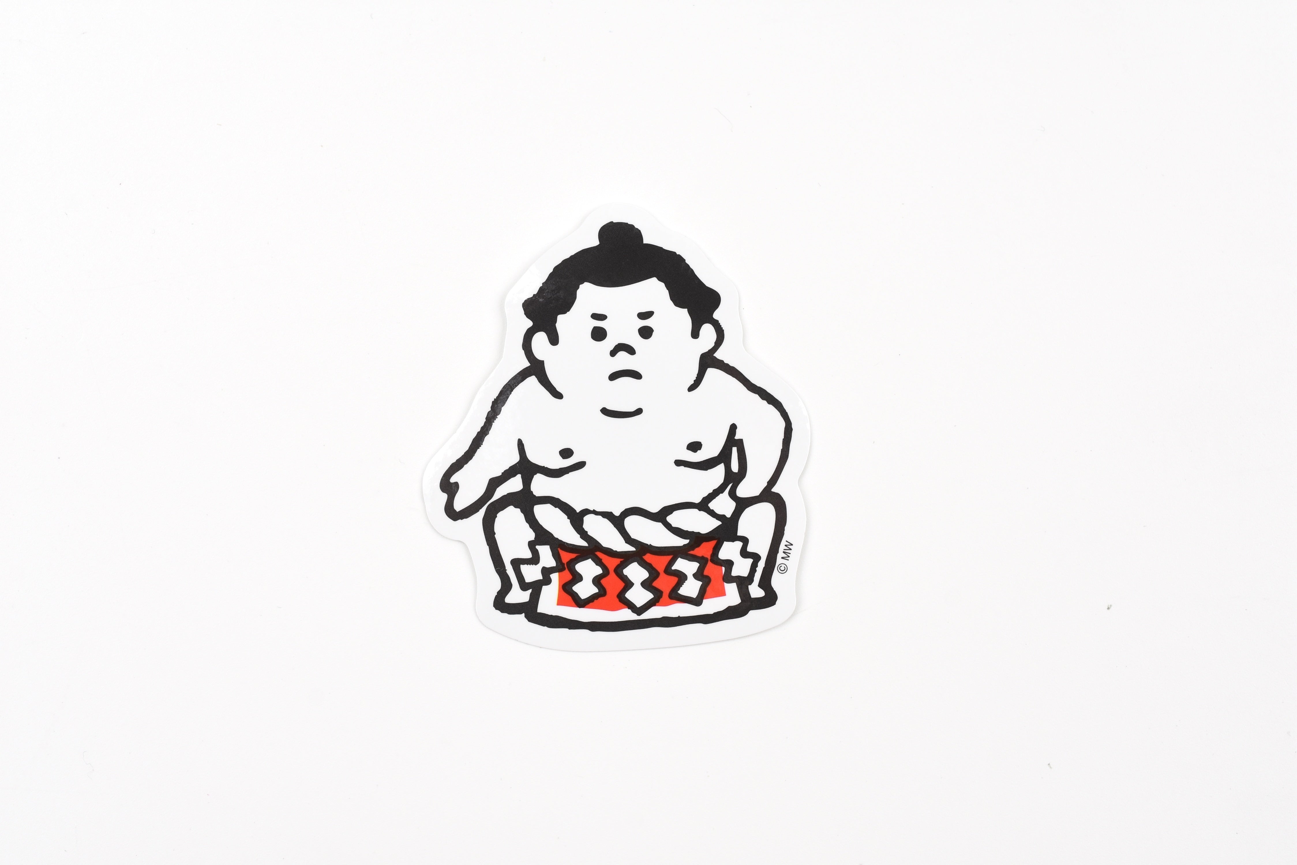 Mind Wave Sticker - Sumo Wrestlers - Dosukoi