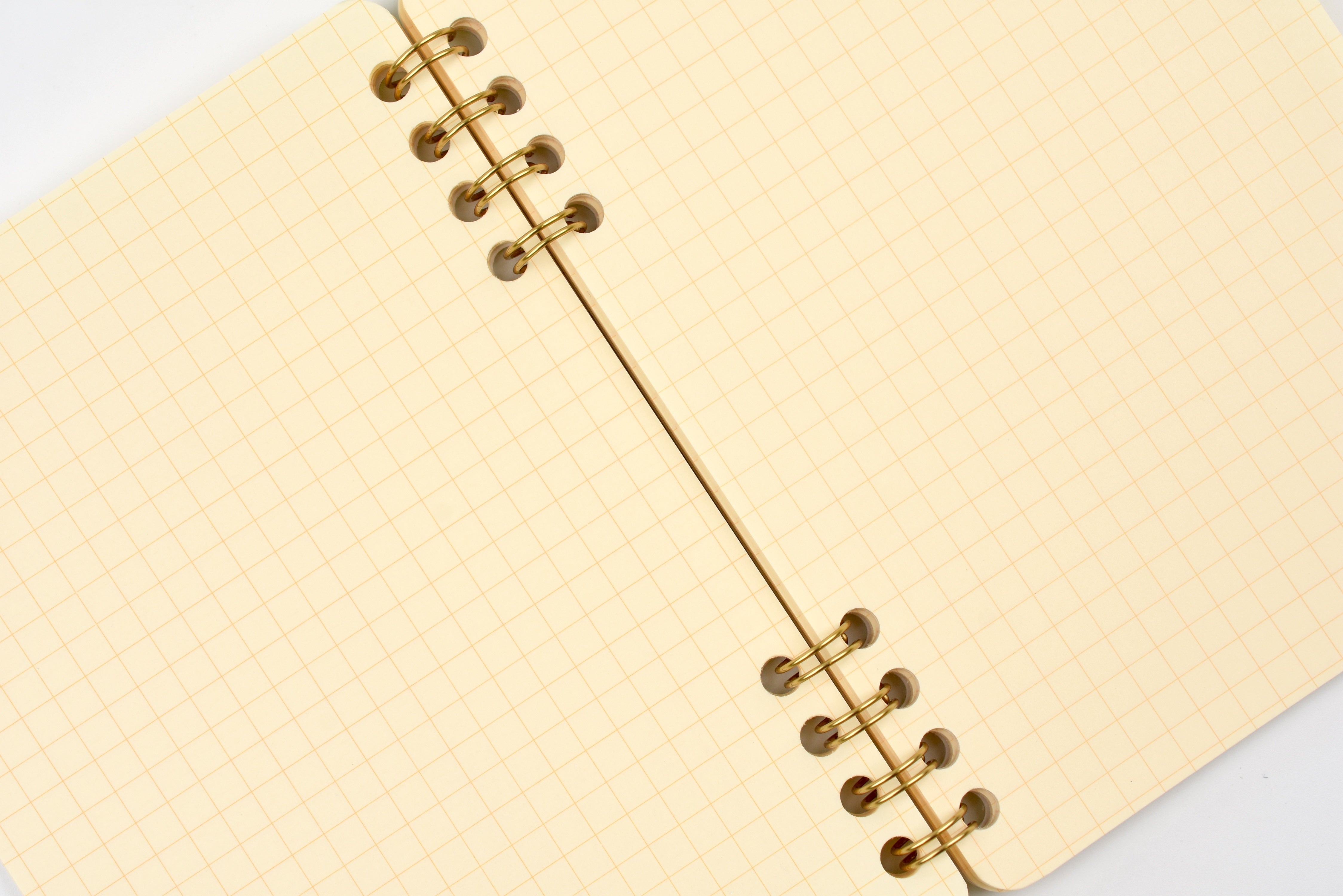 Life Cinnamon Ring-Bound Notebook - A6 - Grid