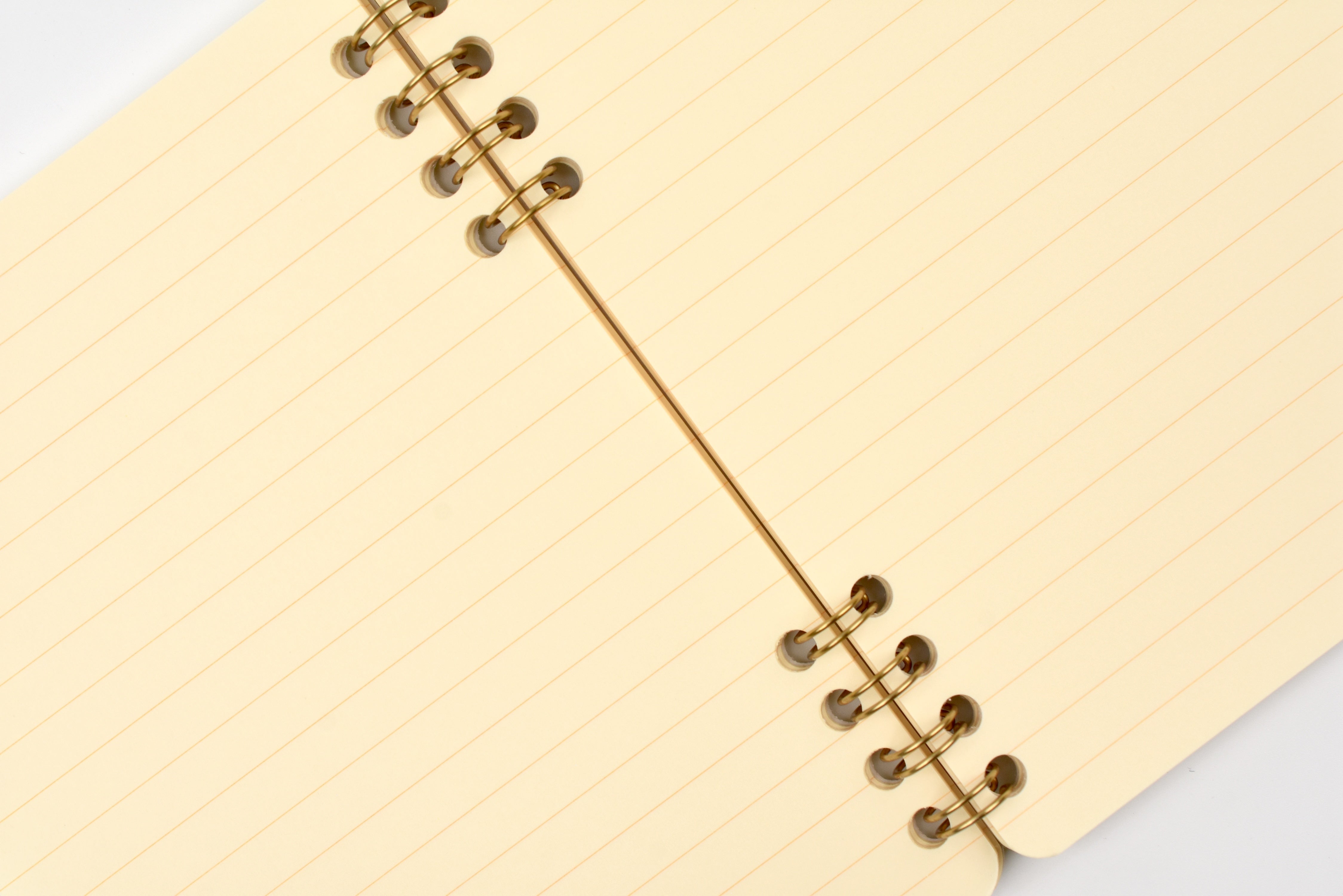 Life Cinnamon Ring-Bound Notebook - A6 - Ruled