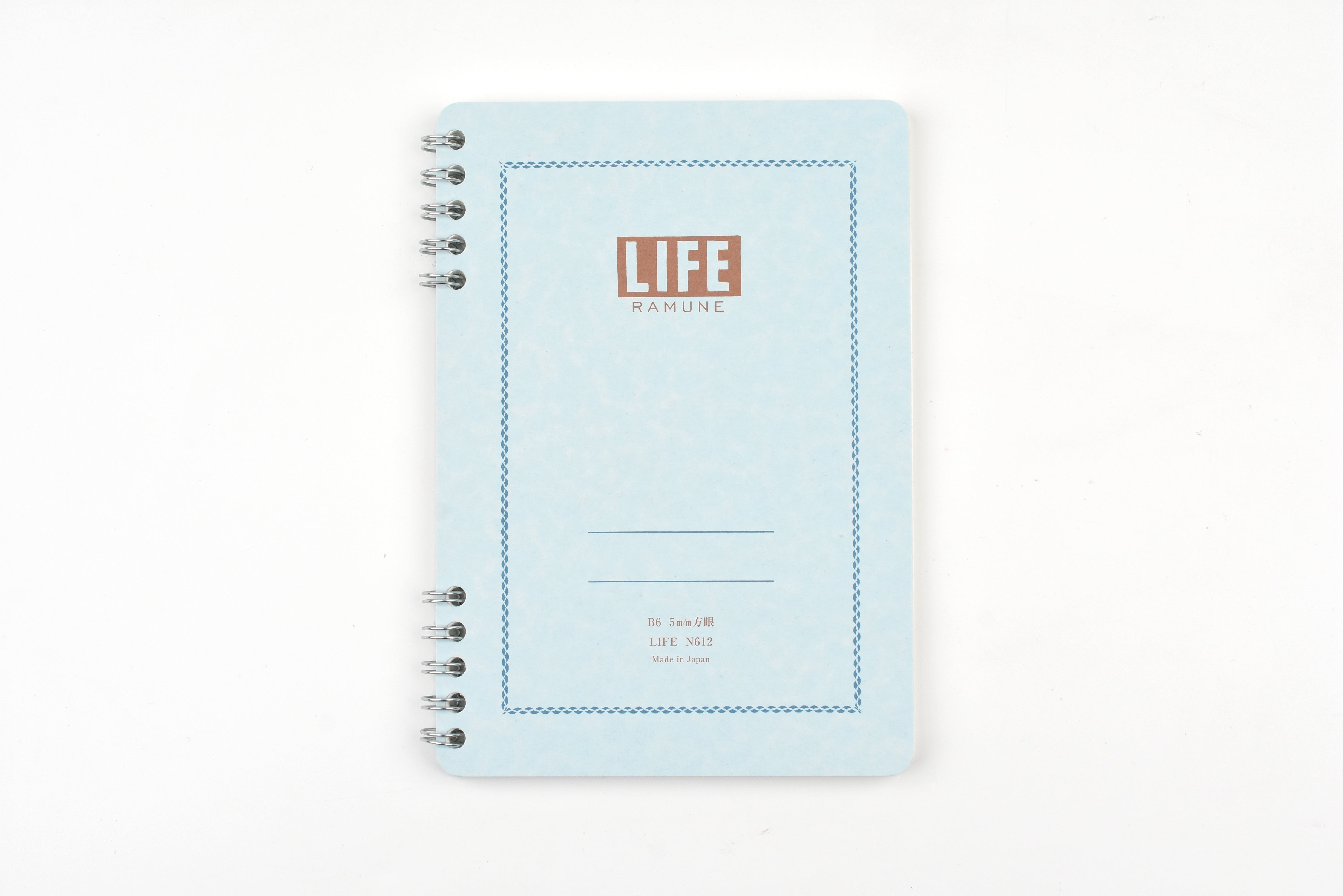 Life Ramune Ring-Bound Notebook - B6 - Grid